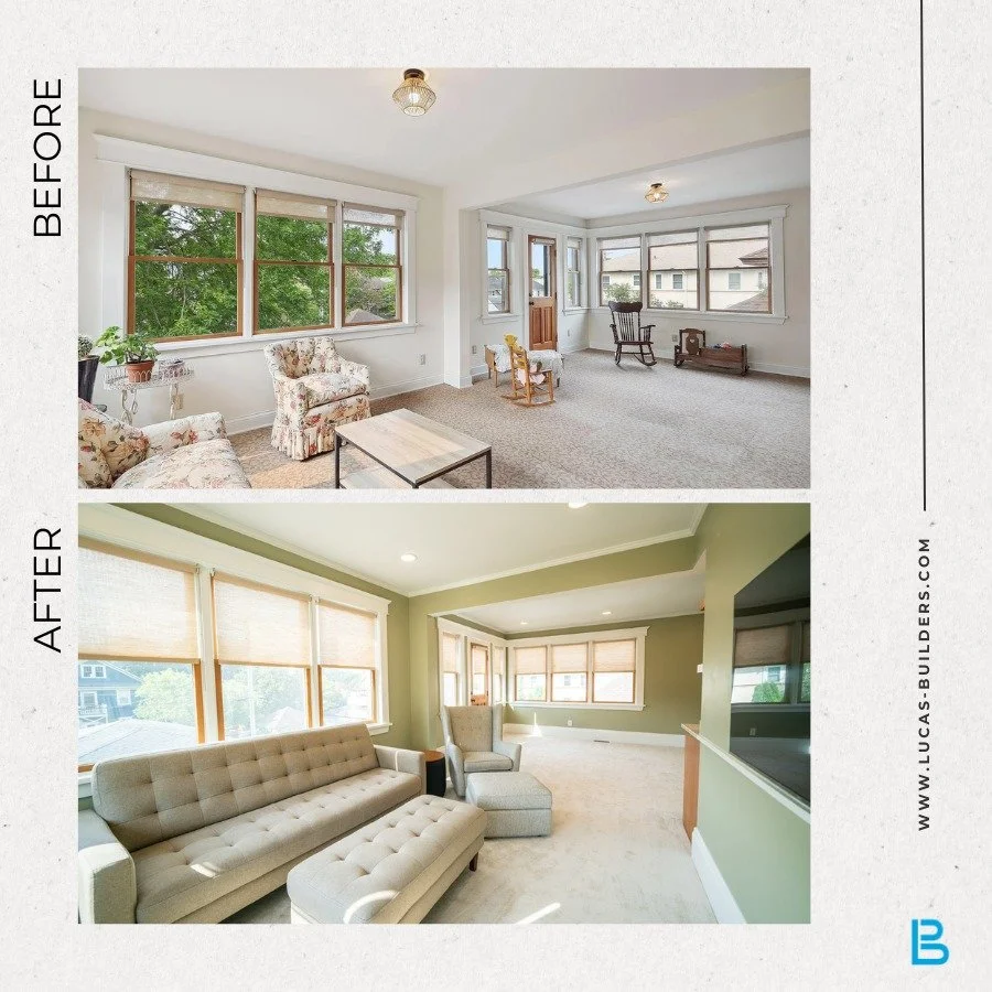 Behind the Project: An early 1900’s Home Remodel
In this first post of its series, Lucas Builders takes you through this stunning remodel of a Merriam Park home originally built in 1910. This project spanned all four stories of the home, resul