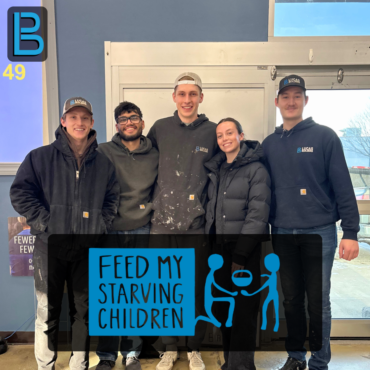 Lucas Builders Volunteer Opportunity