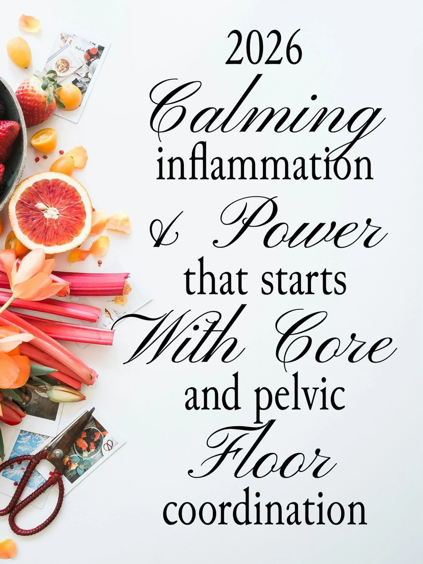 Leaving behind in 2025
Heaviness
Sluggish days
Constant tiredness
Discomfort in your body
Bloating that lingers
Unsteady blood sugar
Pushing through instead of listening
Doing more and feeling worse

Claiming in 2026
Energy that lasts
Strength that f