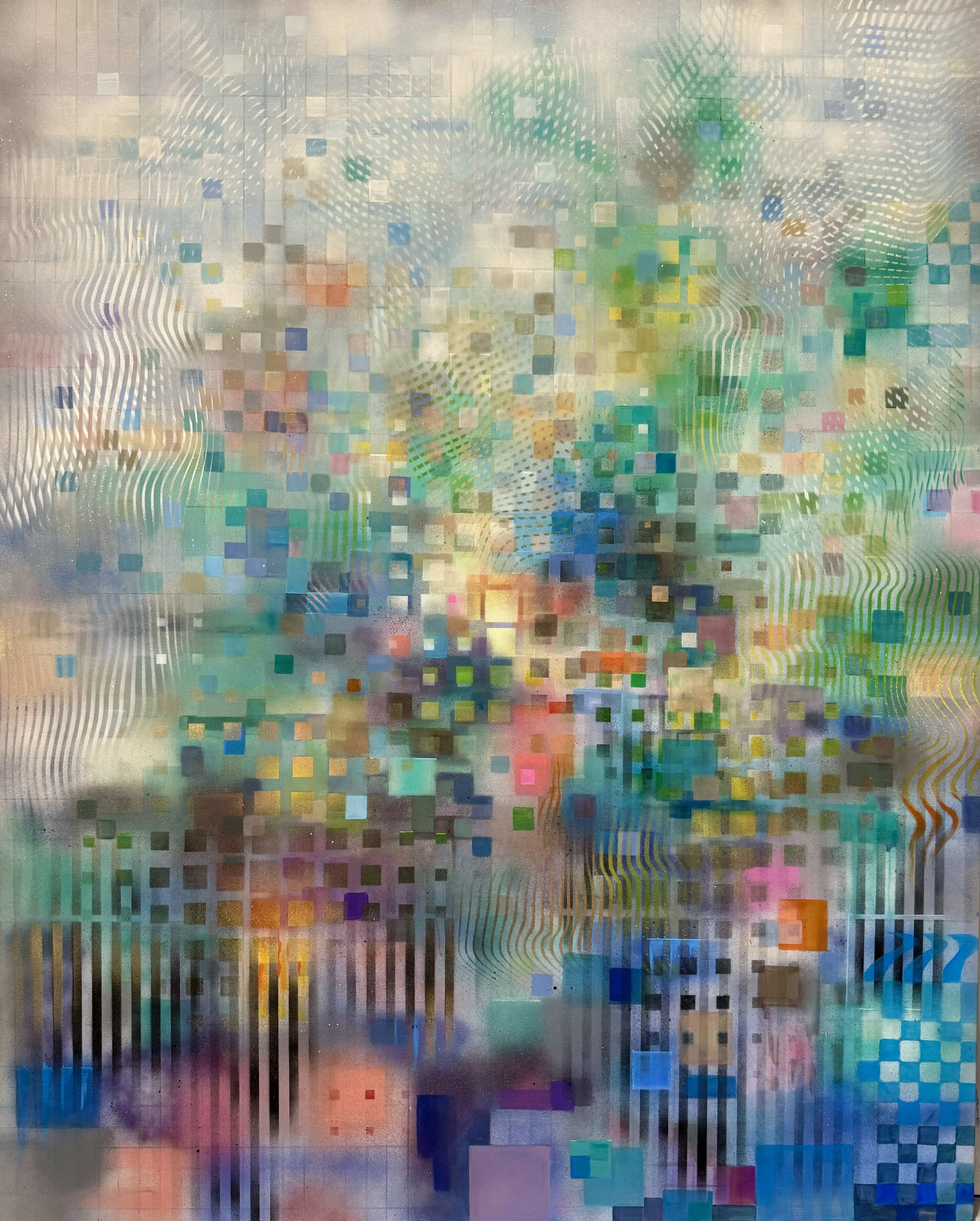Drift, 2026. Oil on canvas, 48 in x 60 in.