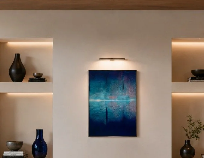 Cosmic Ripple by Colin Breslin, shown in a luxury interior