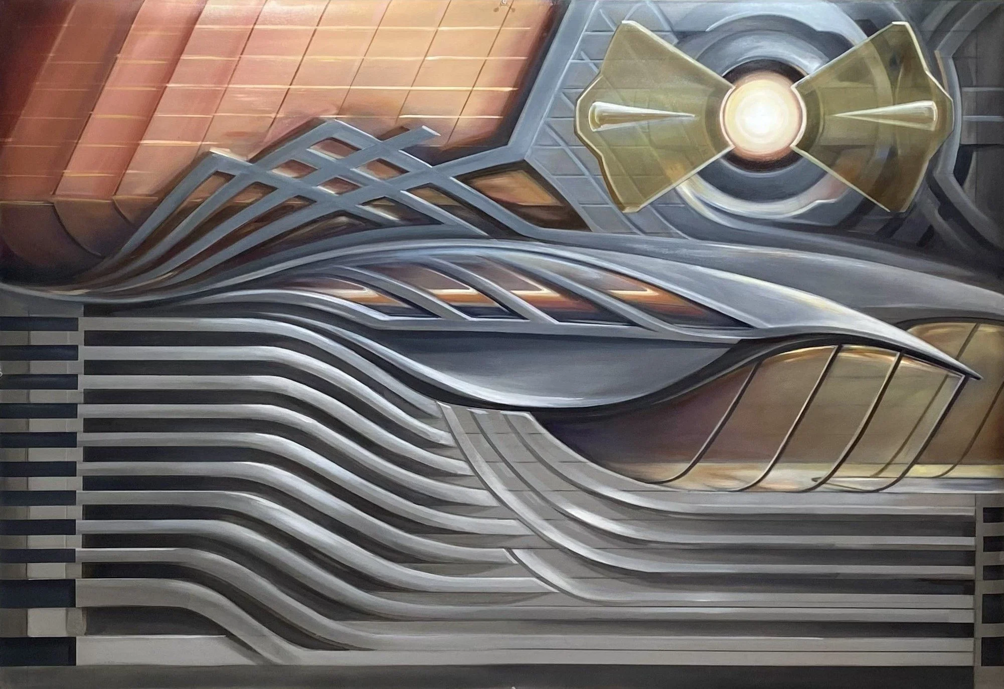 Platinum Dawn (Original Painting)