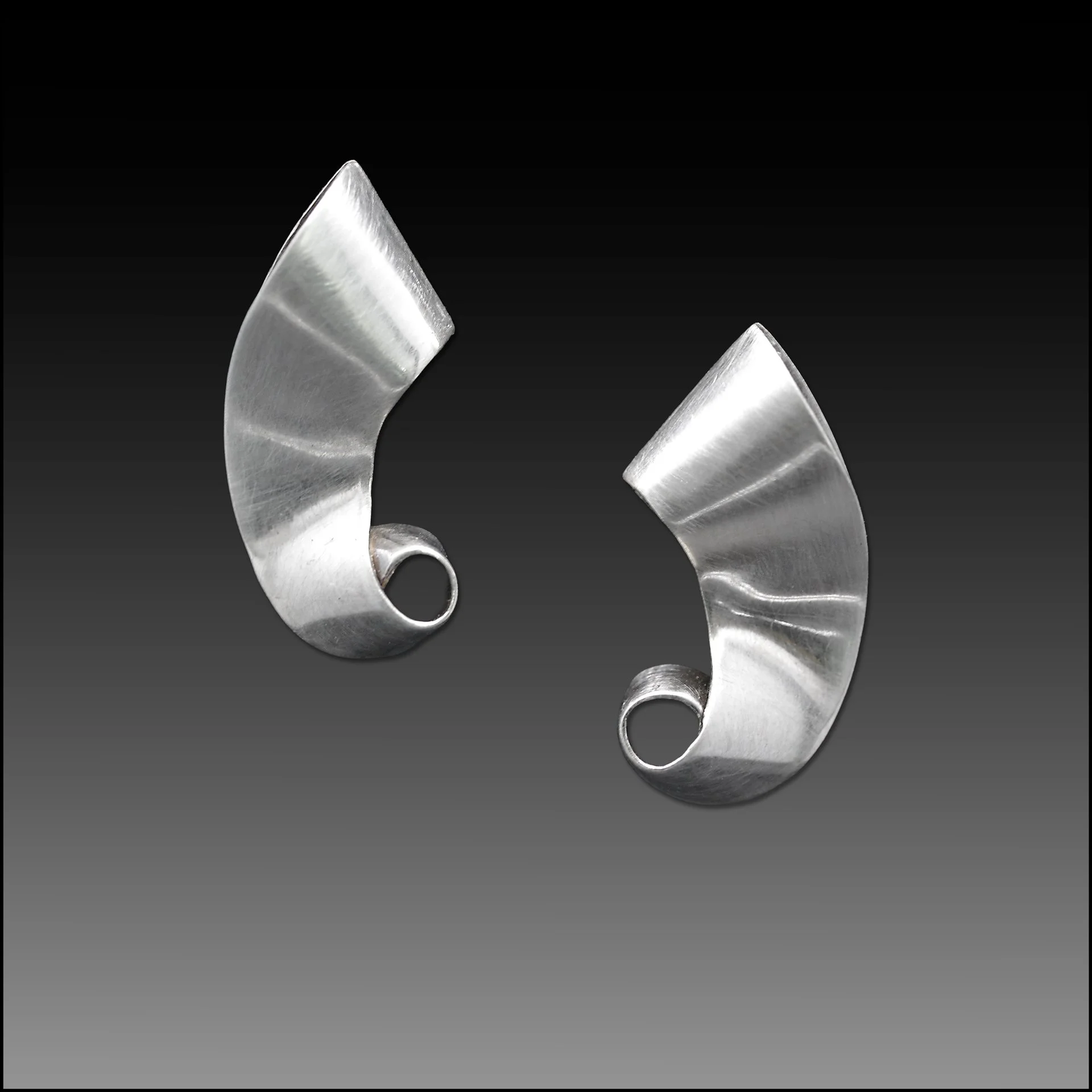 Sterling Silver Twisted on Post