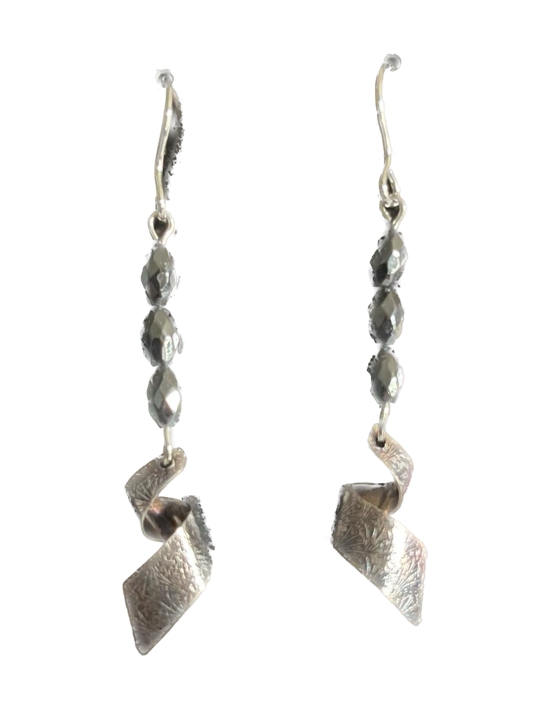 Dangling Hematite with Spiral