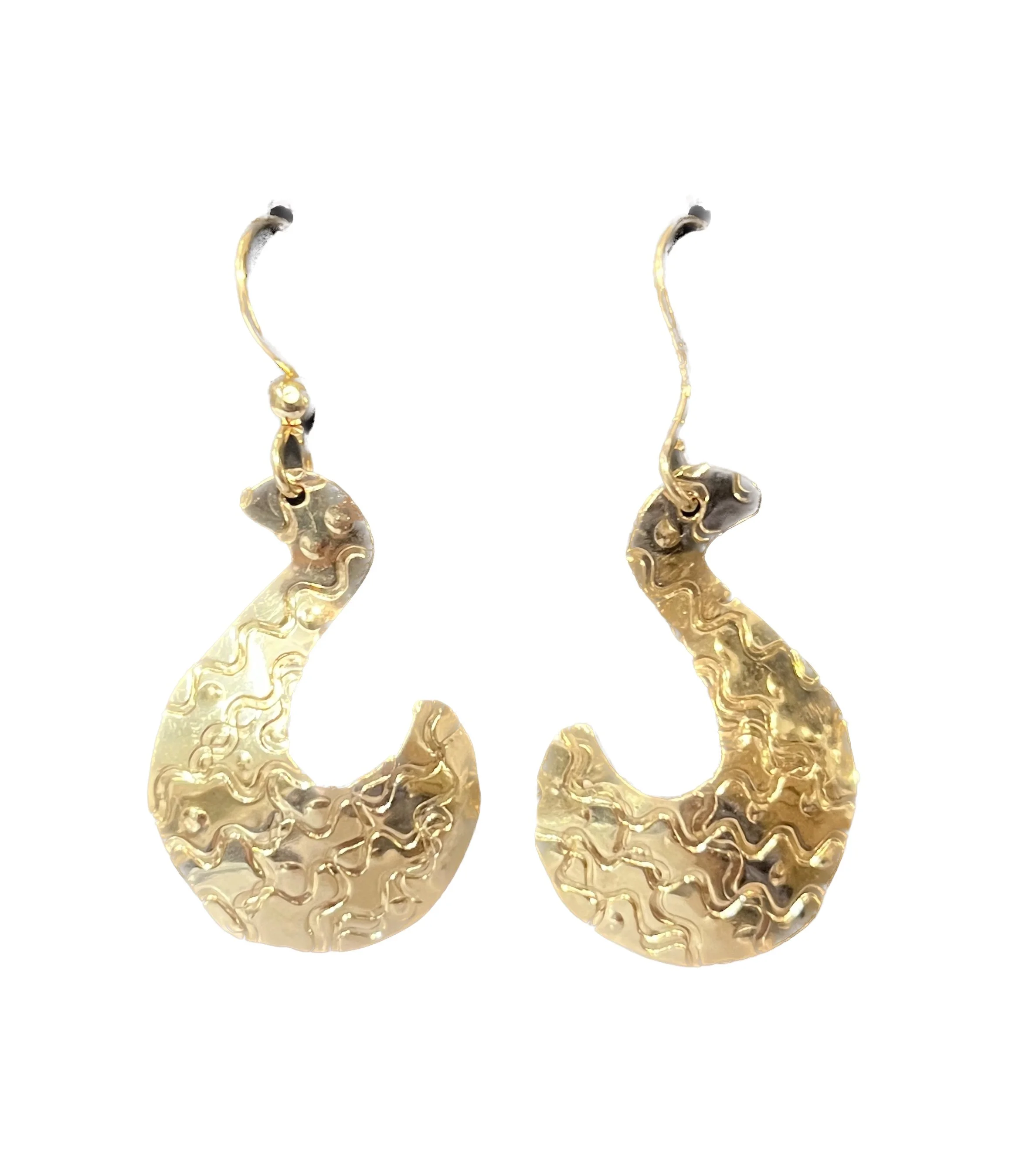 Gold Filled Textured DucksTail