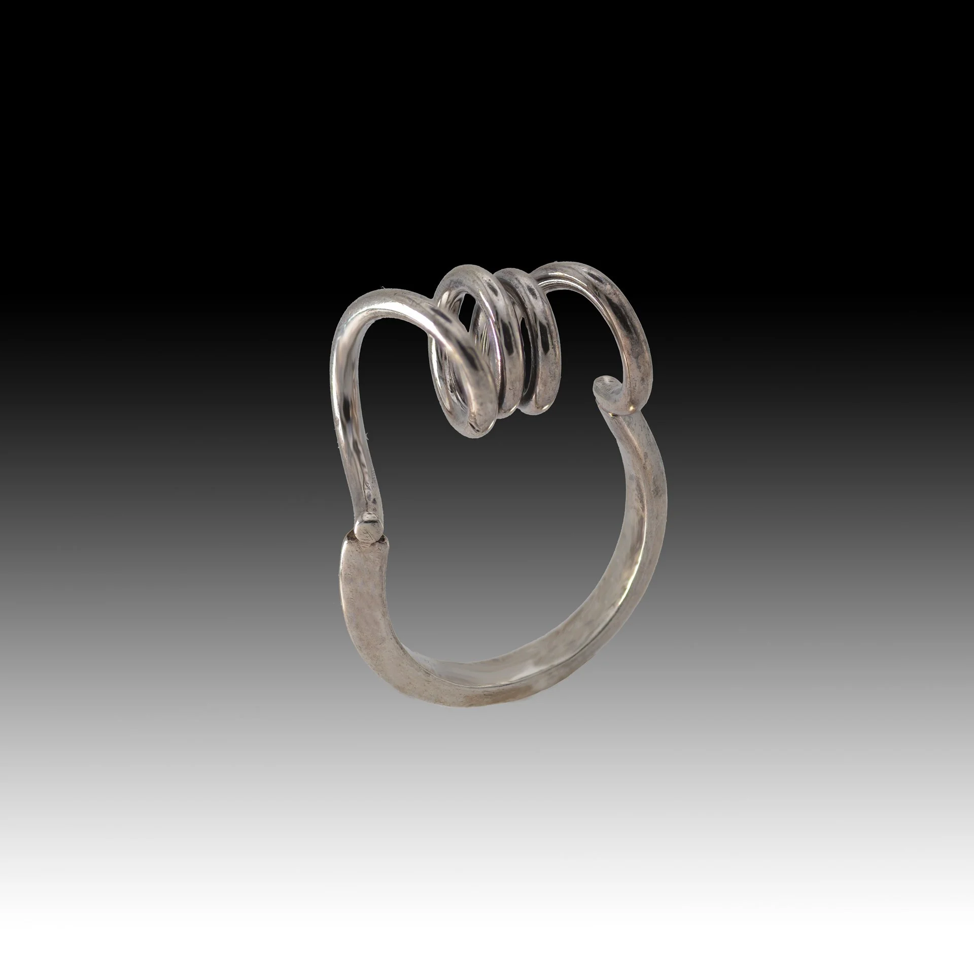Sterling Silver Coil Ring