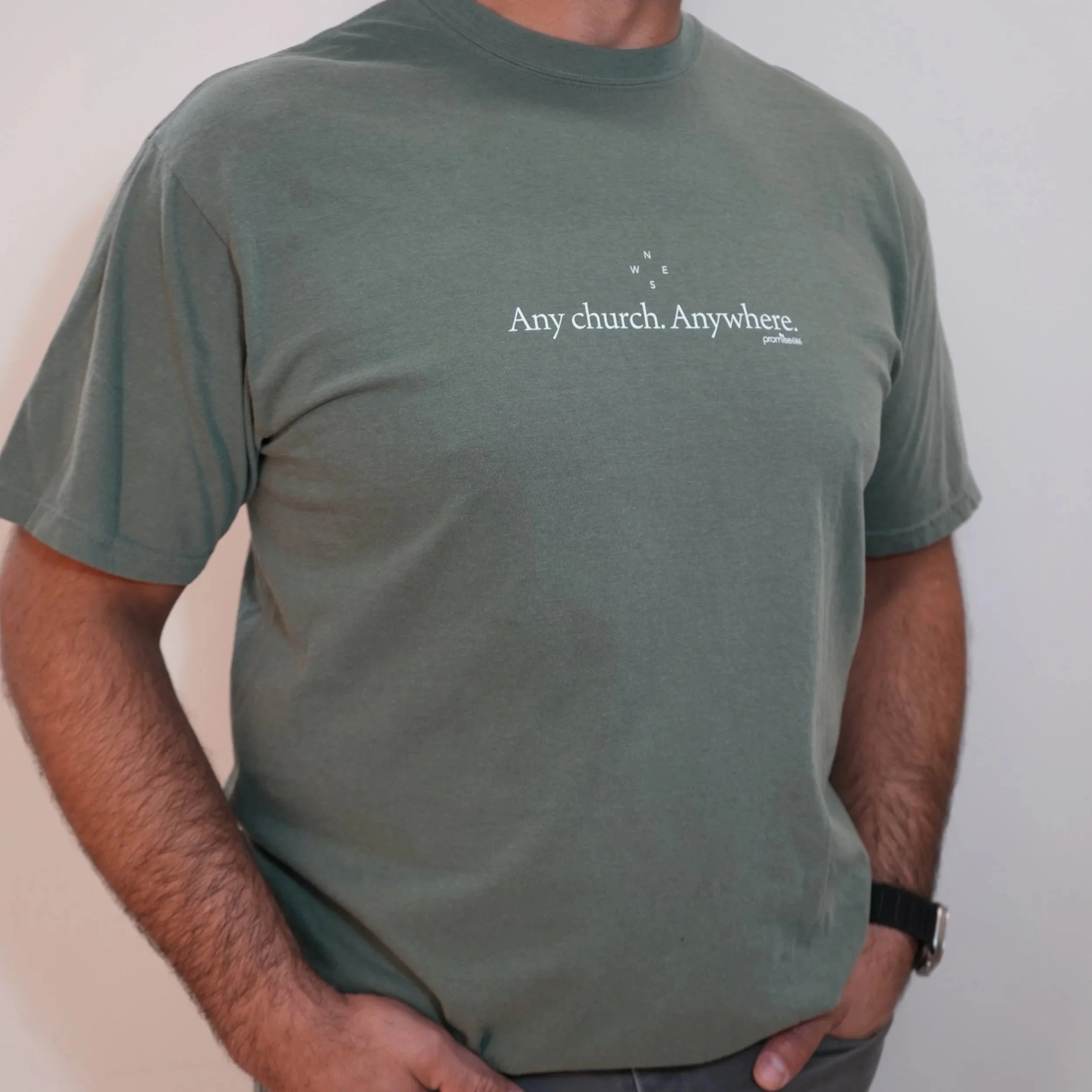 Green - Any Church. Anywhere. Shirt