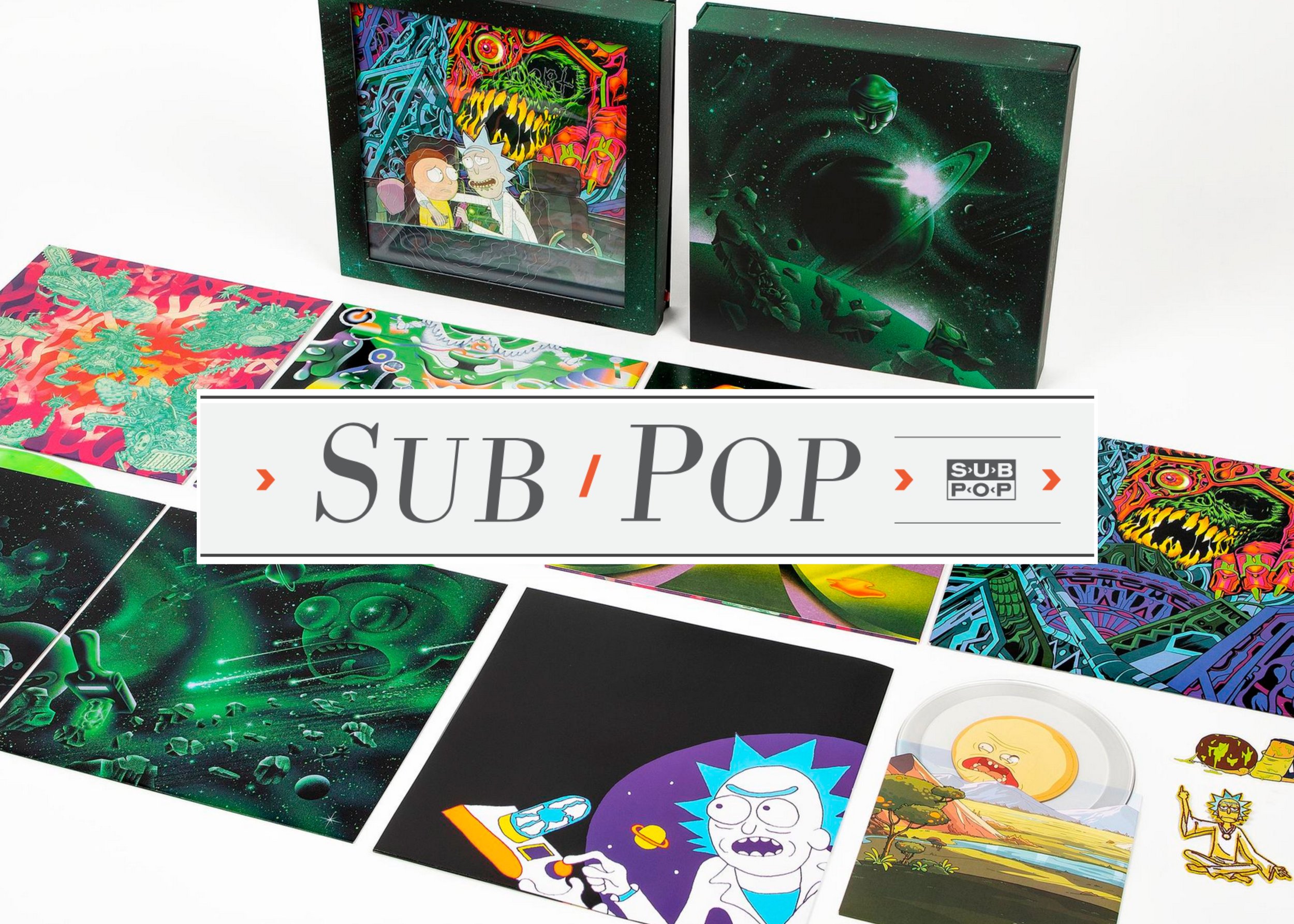 Collabs |  SubPop x  Rick and Morty