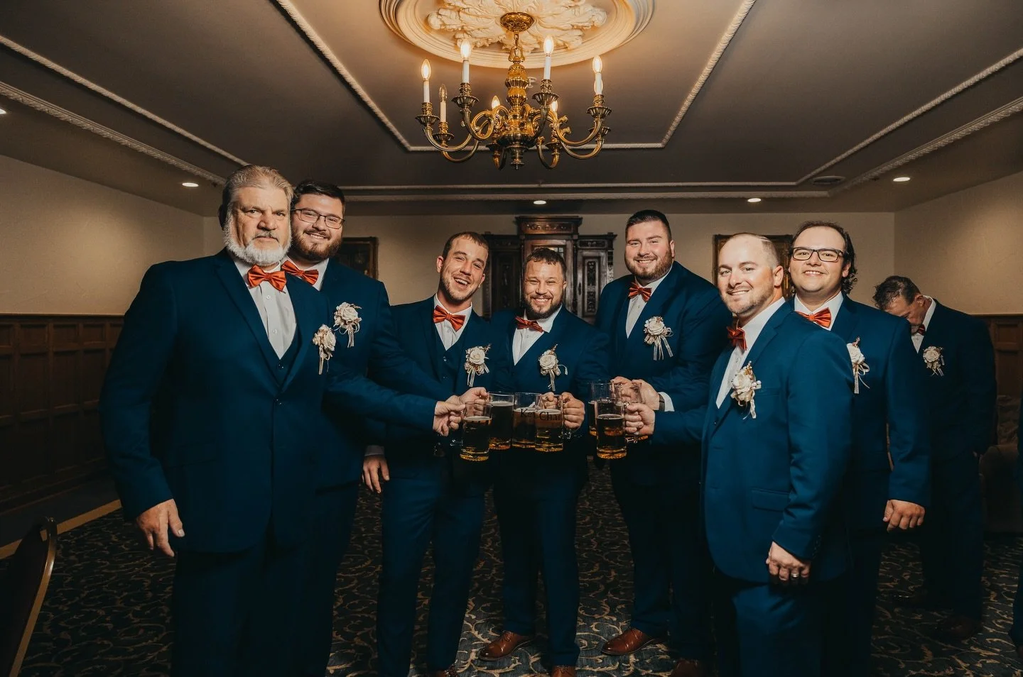 A moment for the guys.