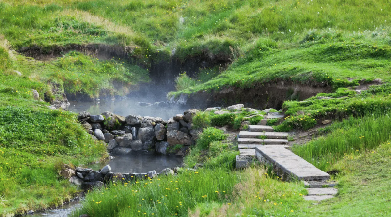 Icelandic Hot Springs and Hälsa Custom Saunas