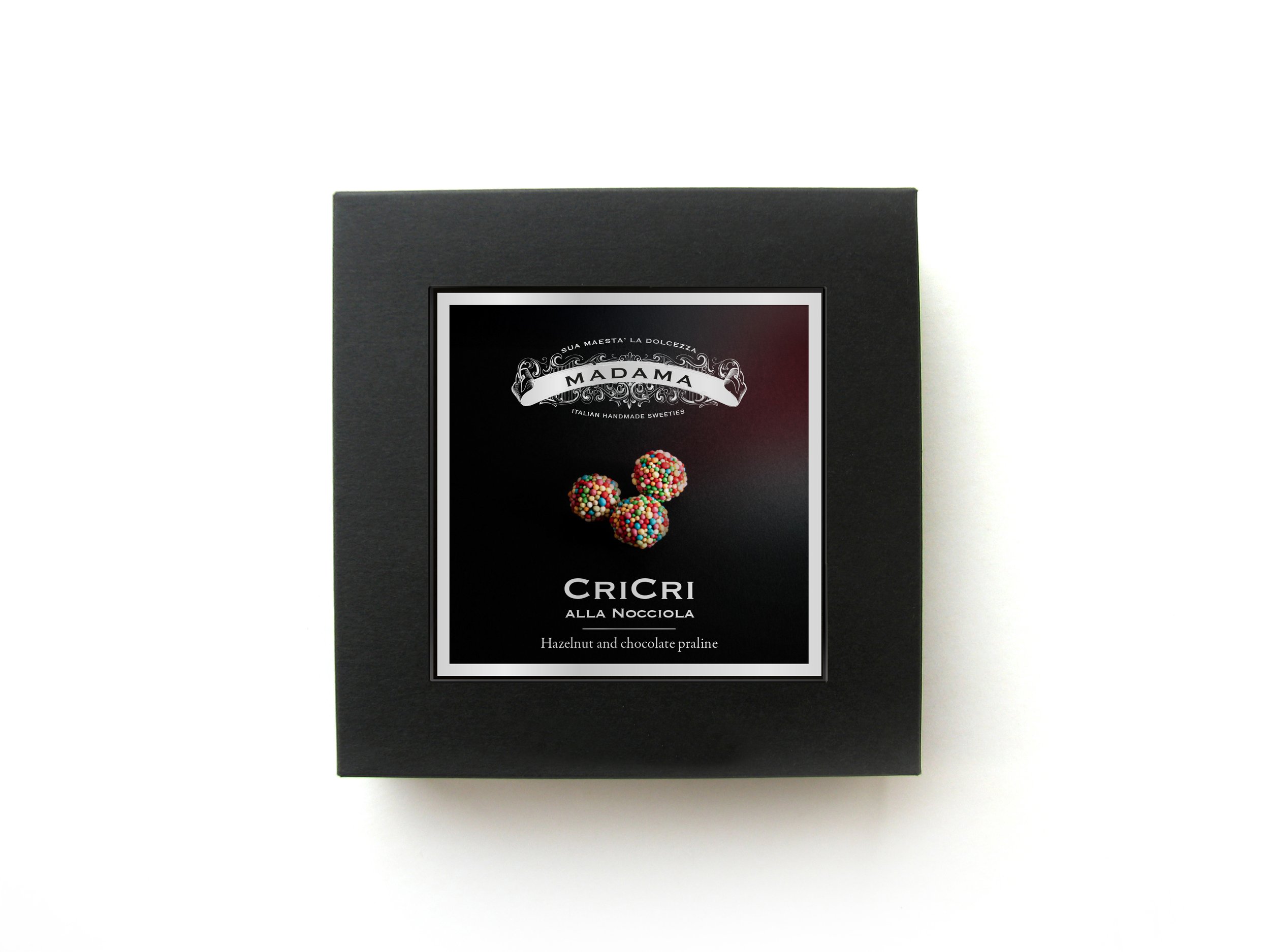 Cri Cri alla Nocciola  -  Hazelnut and Chocolate praline