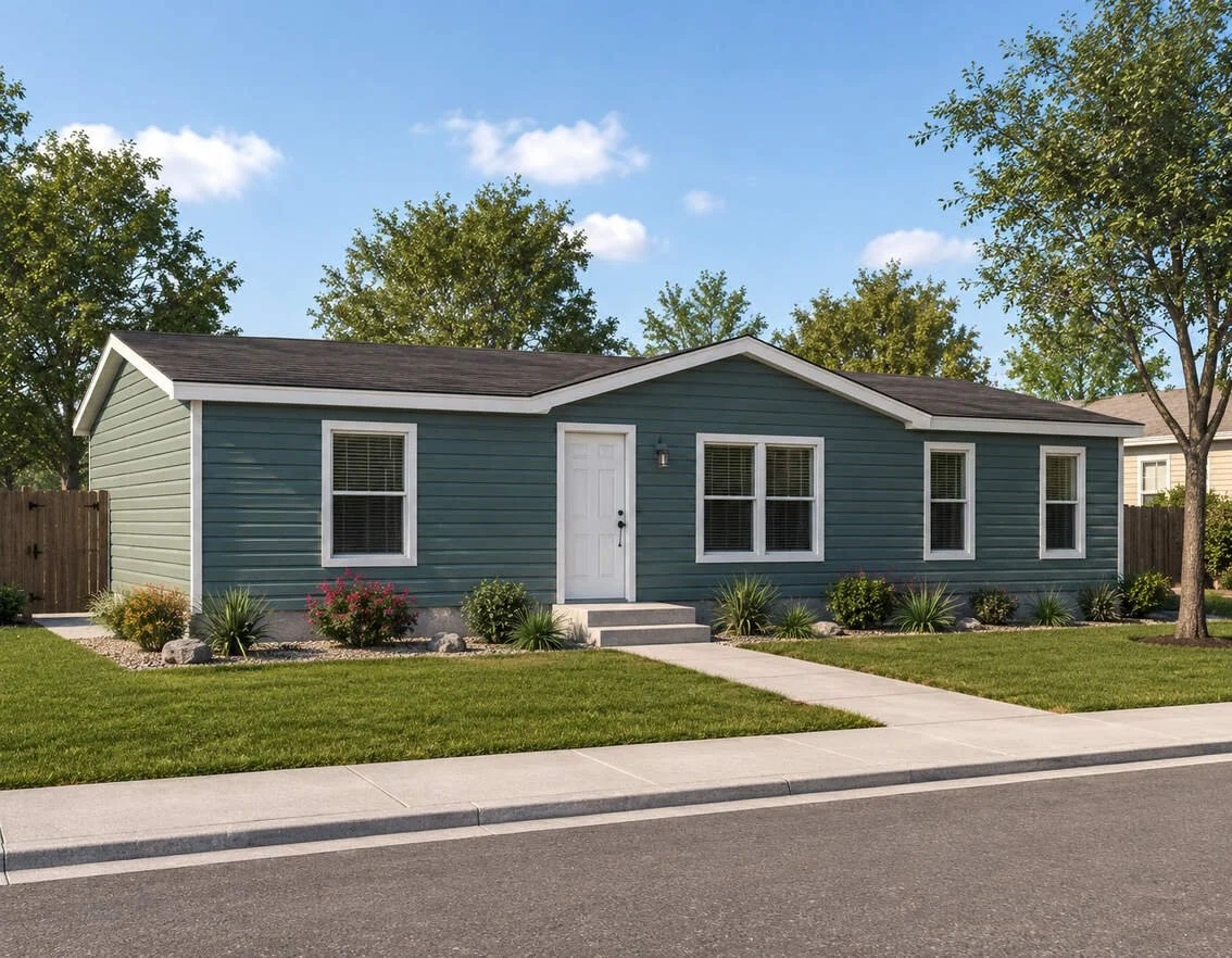 Lane 28524B by Cavco manufactured home exterior