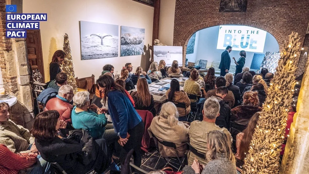 Event in collaboration with the Climate Pact of the European Commission: “Into the Blue”