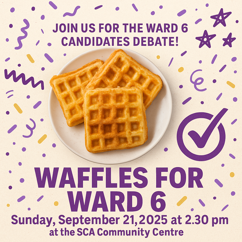 Ward 6 Debate - Waffles For Ward 6