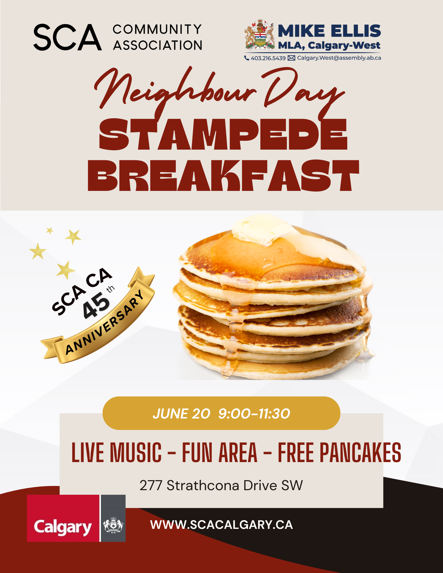 Neighbour Day Stampede Breakfast