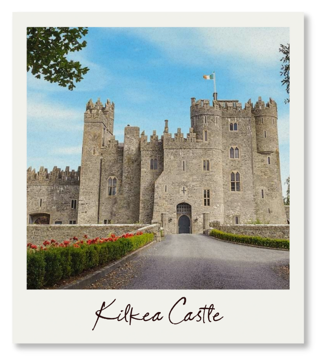 Kilkea Castle Ireland's oldest inhabited castle stands sentinel in the Kildare countryside, its medieval stone walls and fairy-tale turrets dating to 1180 while offering thoroughly modern comfort within.