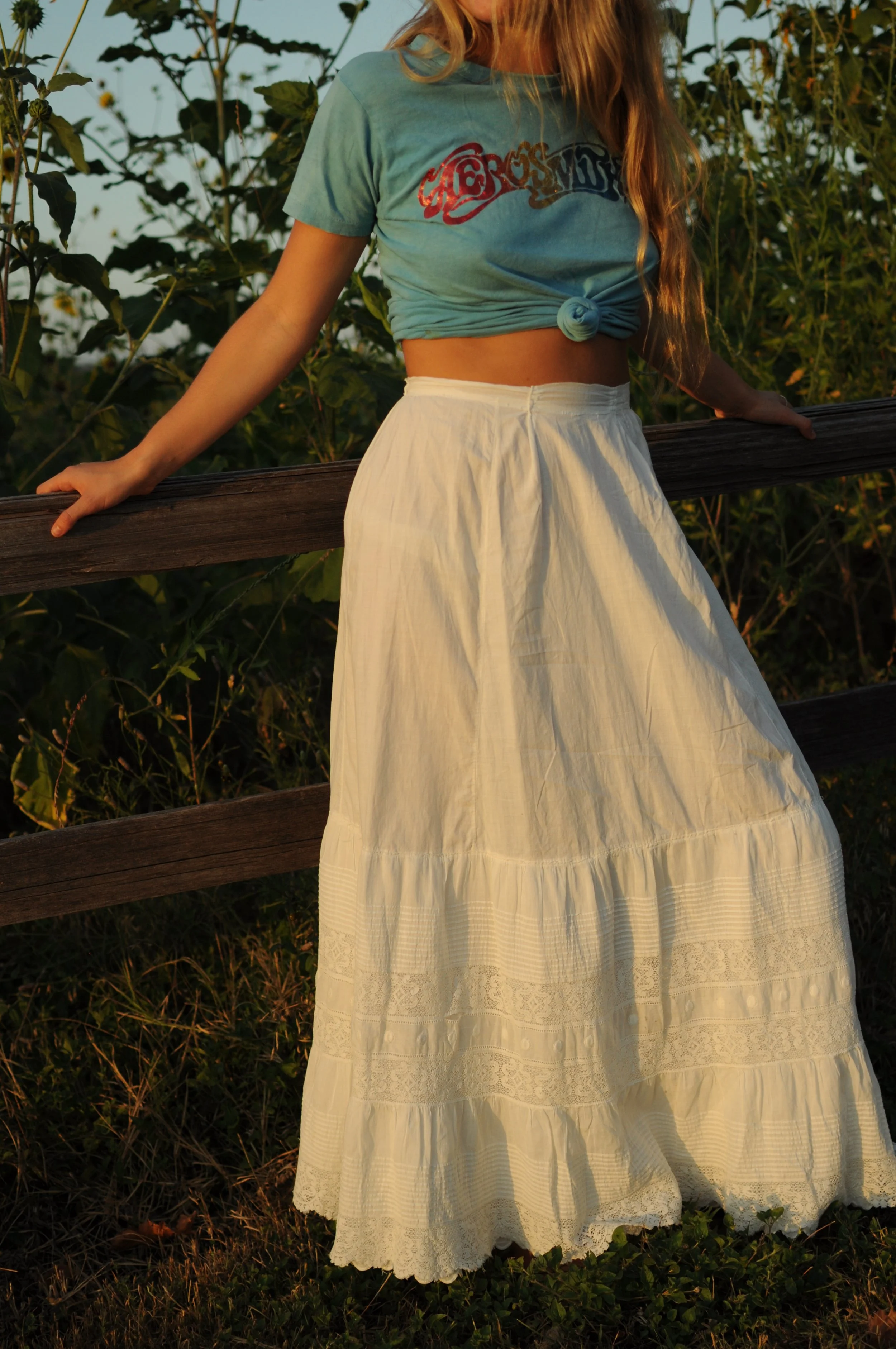 Edwardian Whitework Petticoat | Antique Skirt No.04