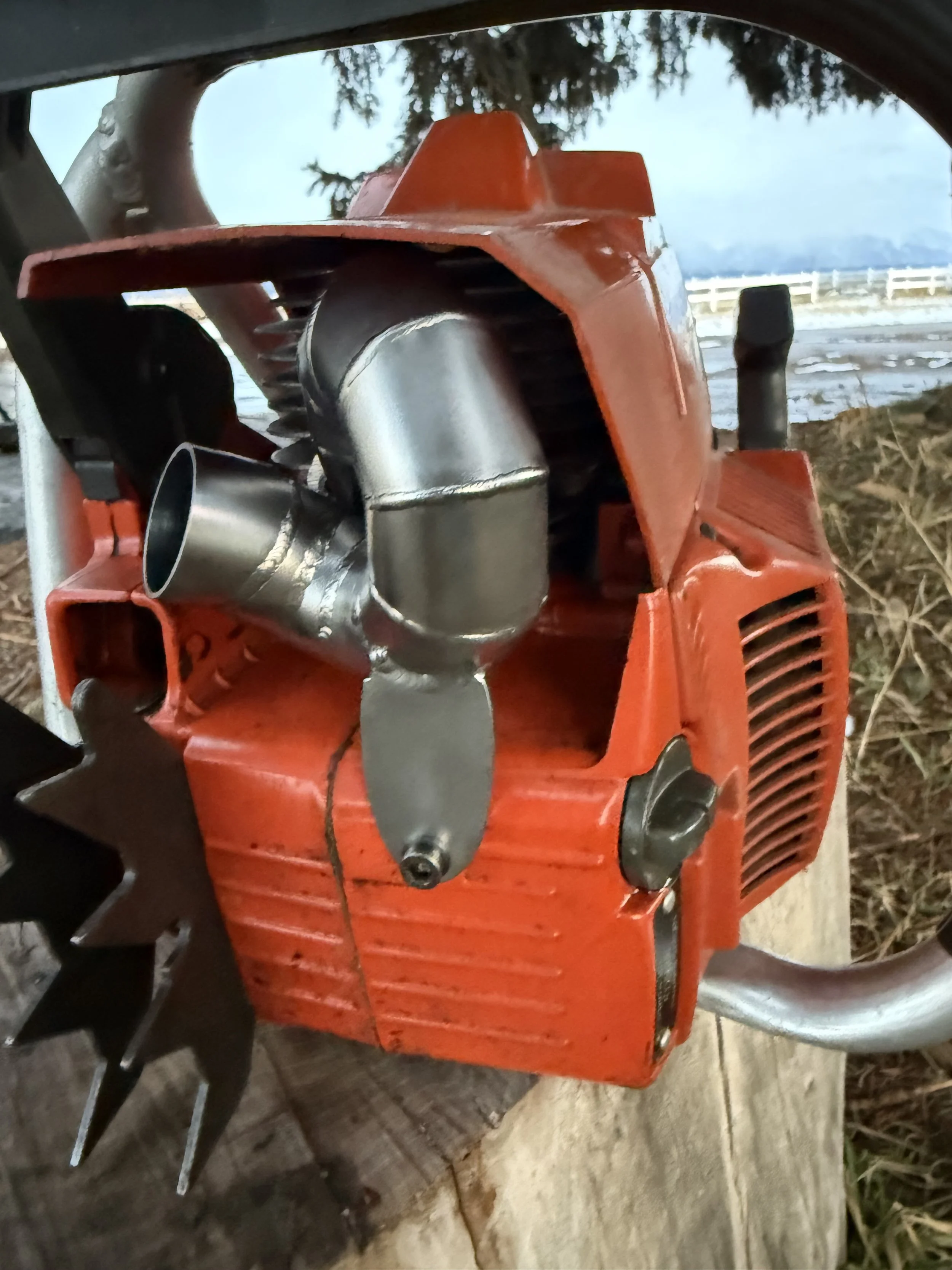 husqvarna 268 chainsaw pipe