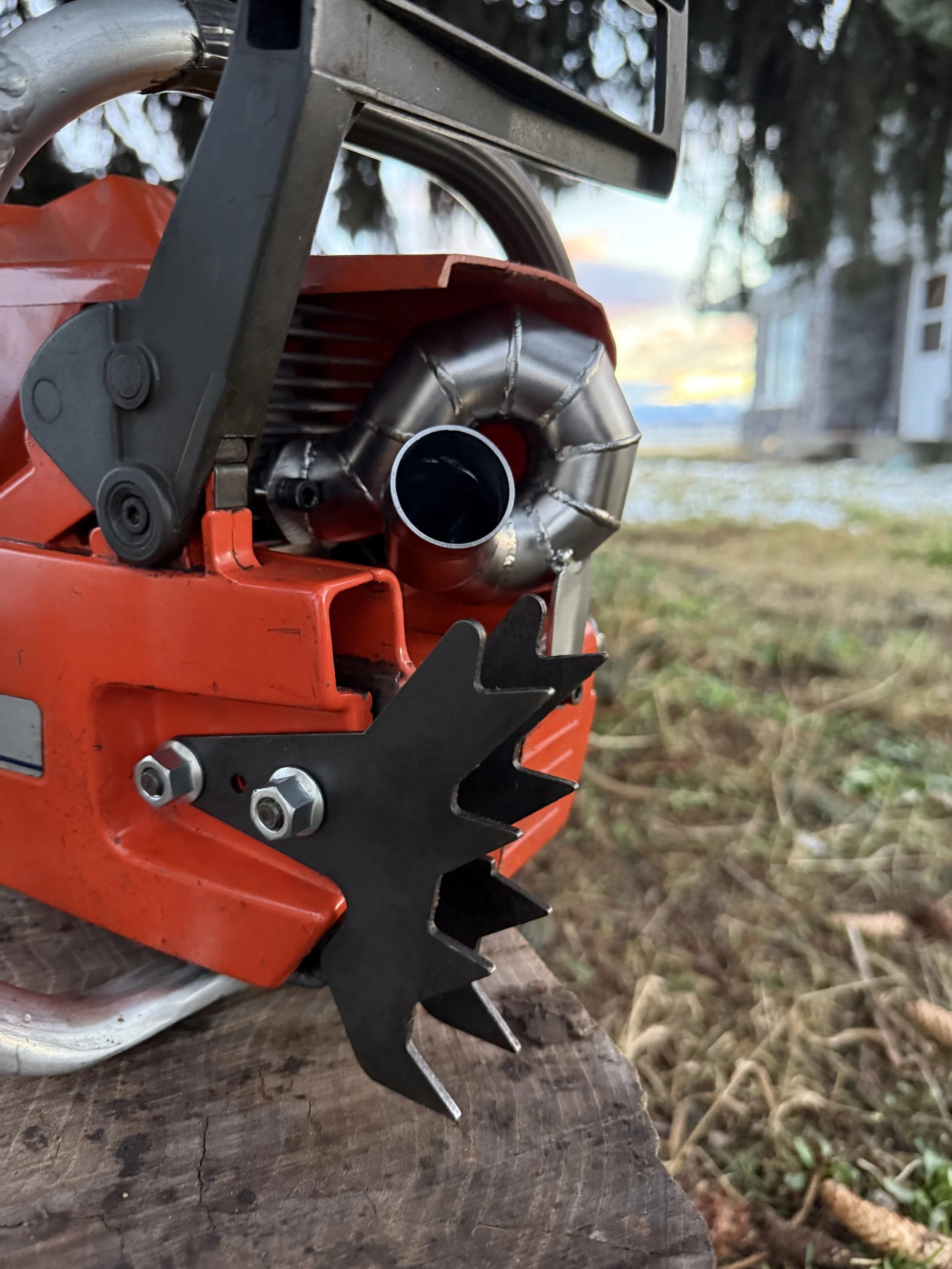 husqvarna 268 chainsaw exhaust pipe