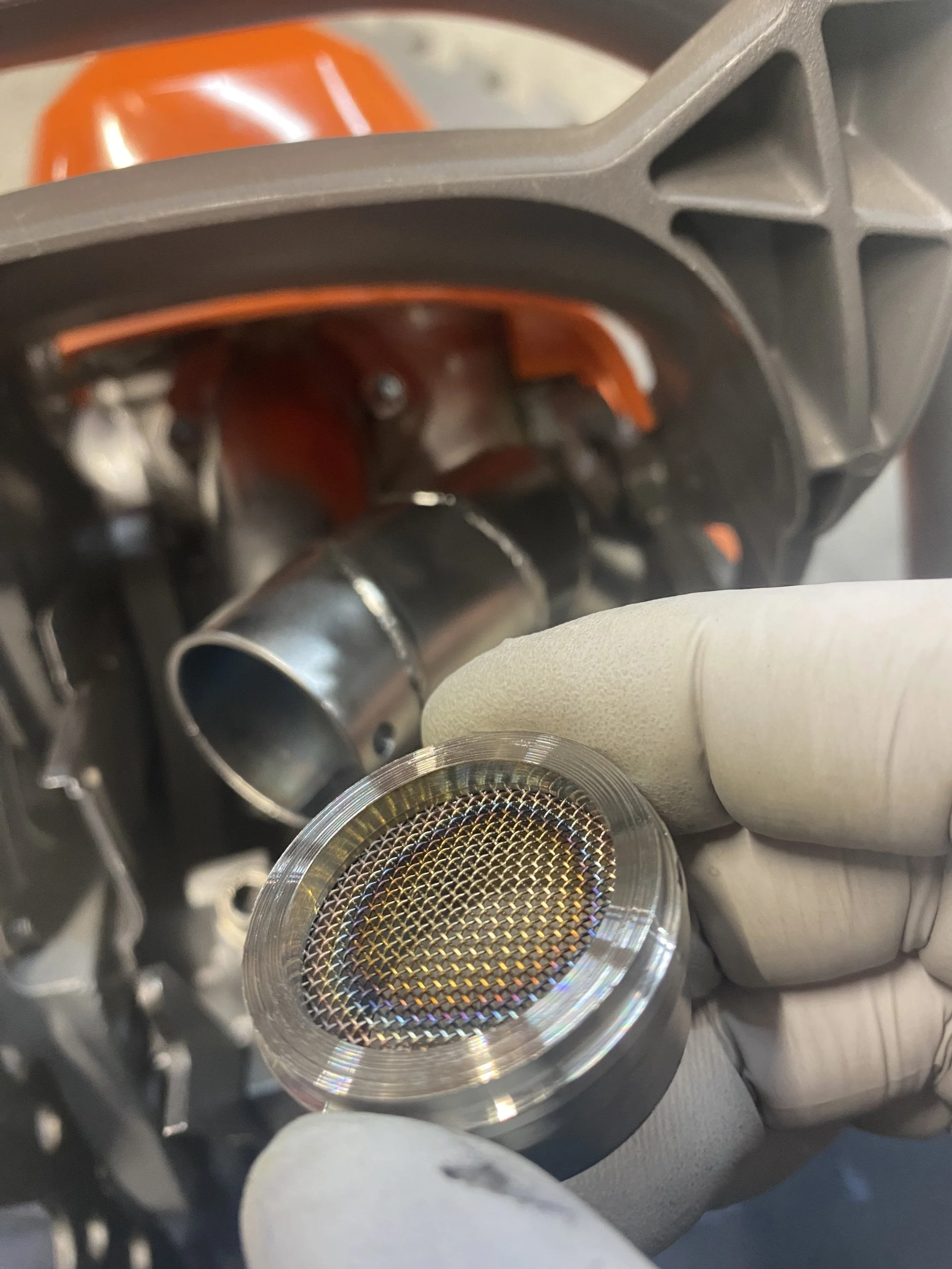 husqvarna chainsaw exhaust