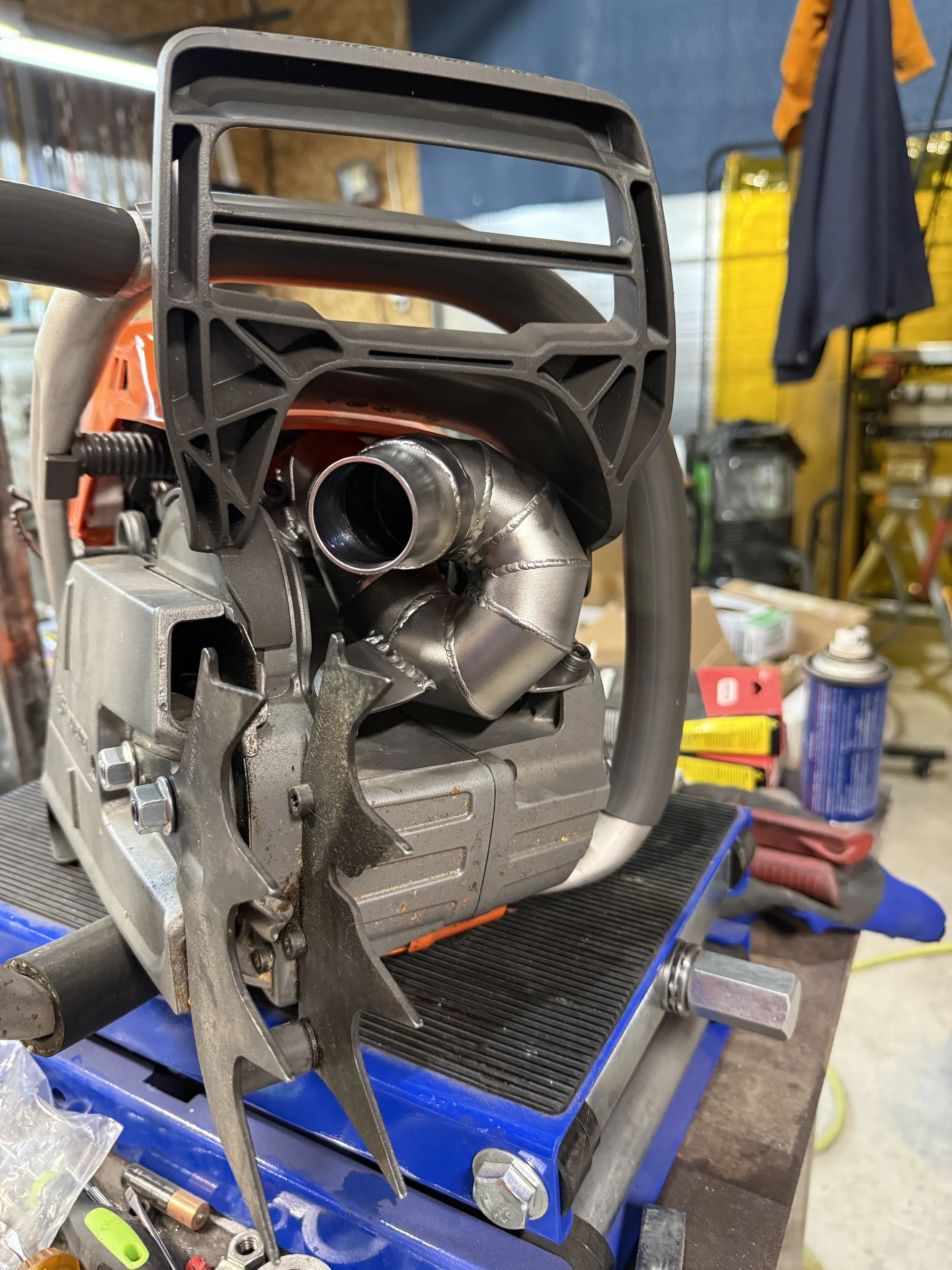 husqvarna  chainsaw pipe