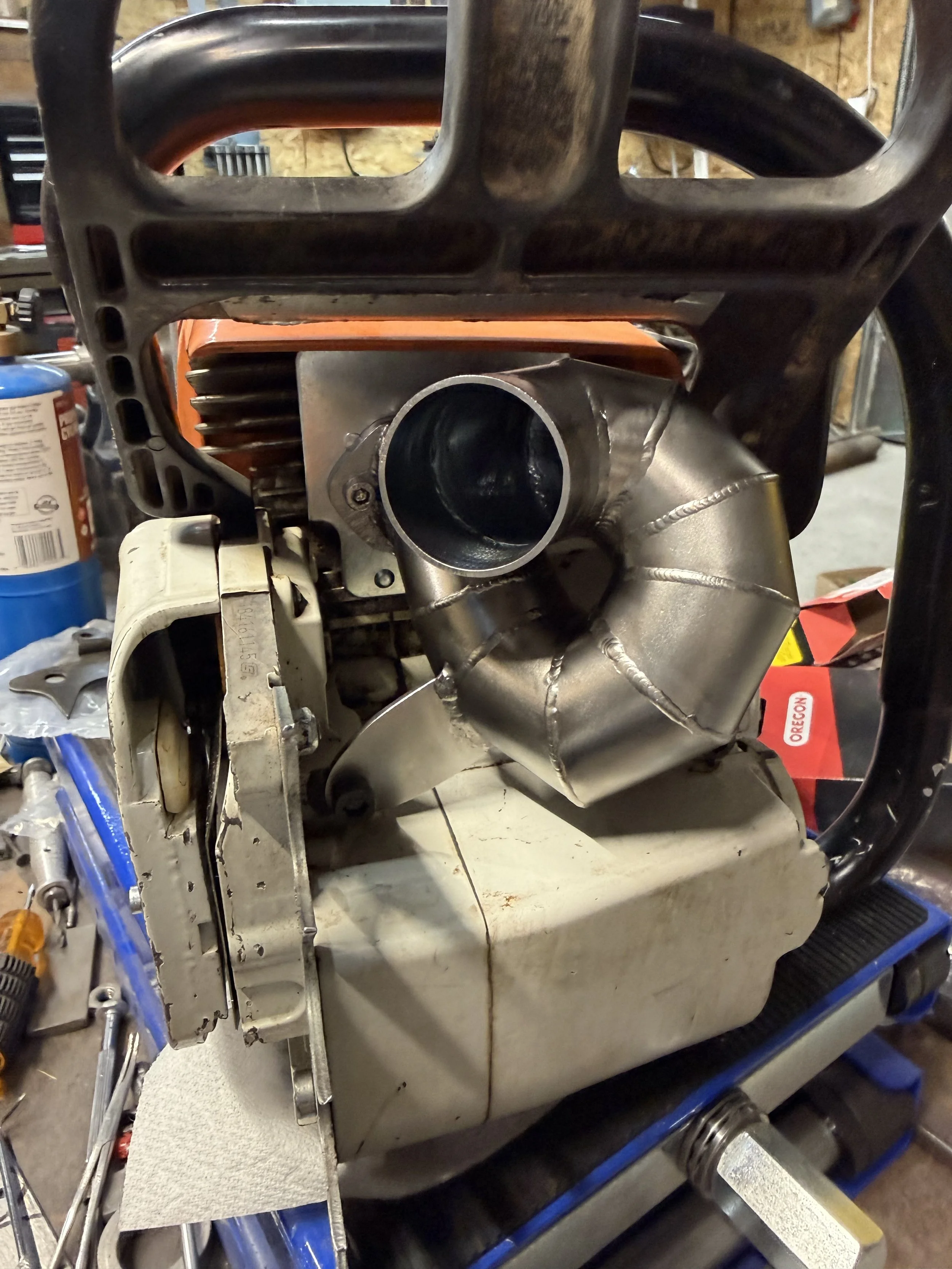 stihl 661 pipe ported muffler