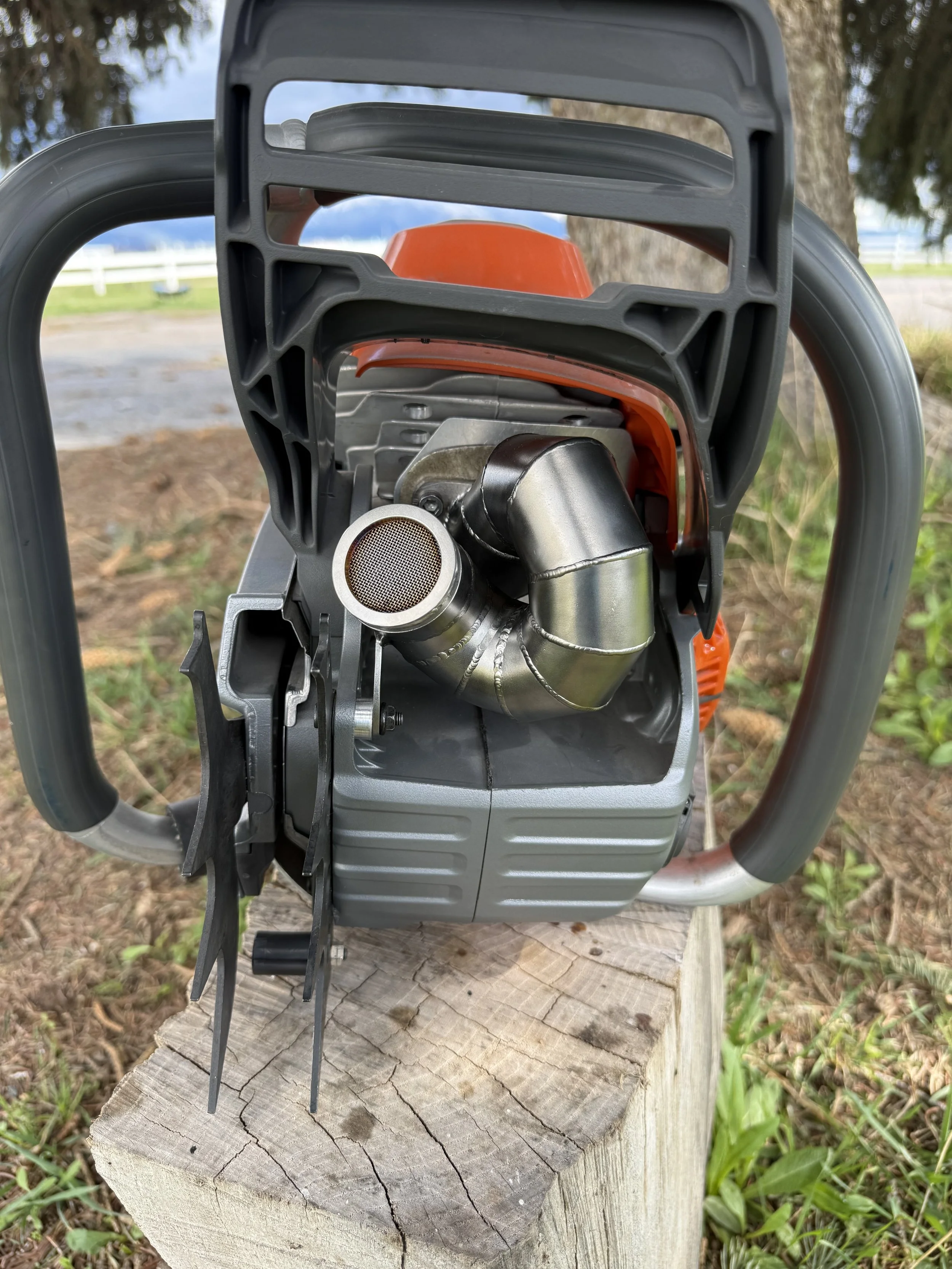 husqvarna chainsaw pipe