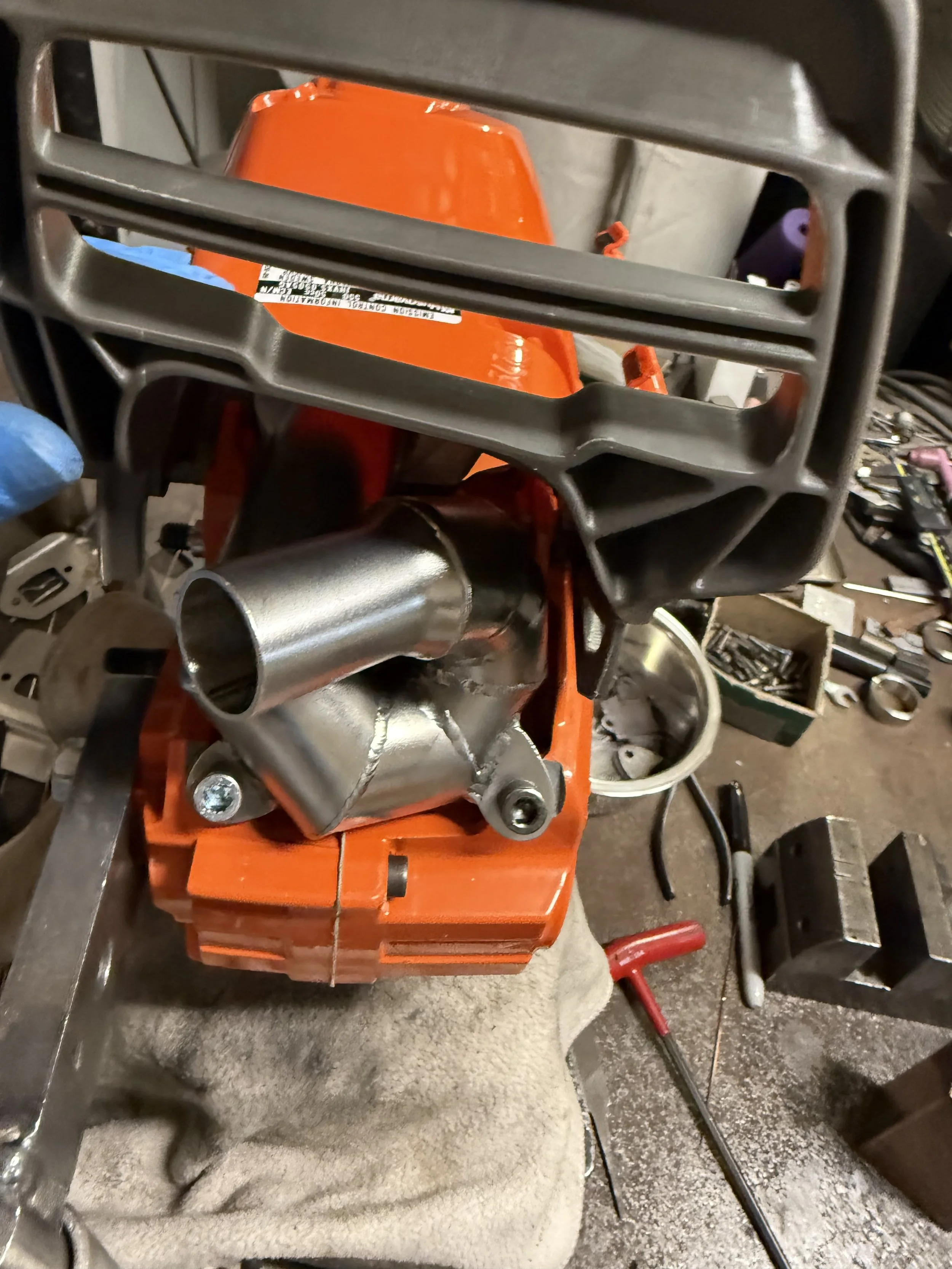 husqvarna 550xp mark 1 pipe