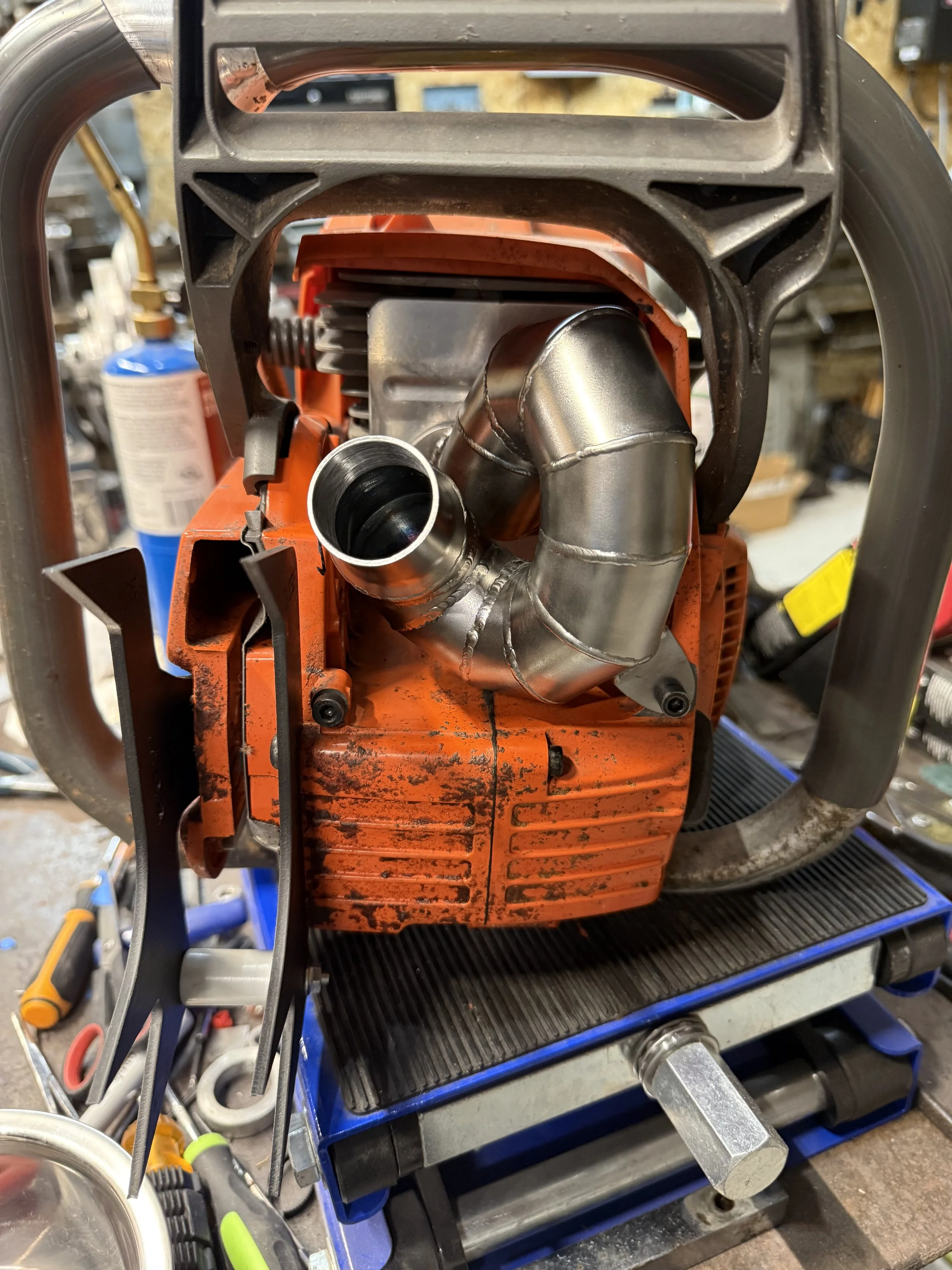 husqvarna 390xp  ported