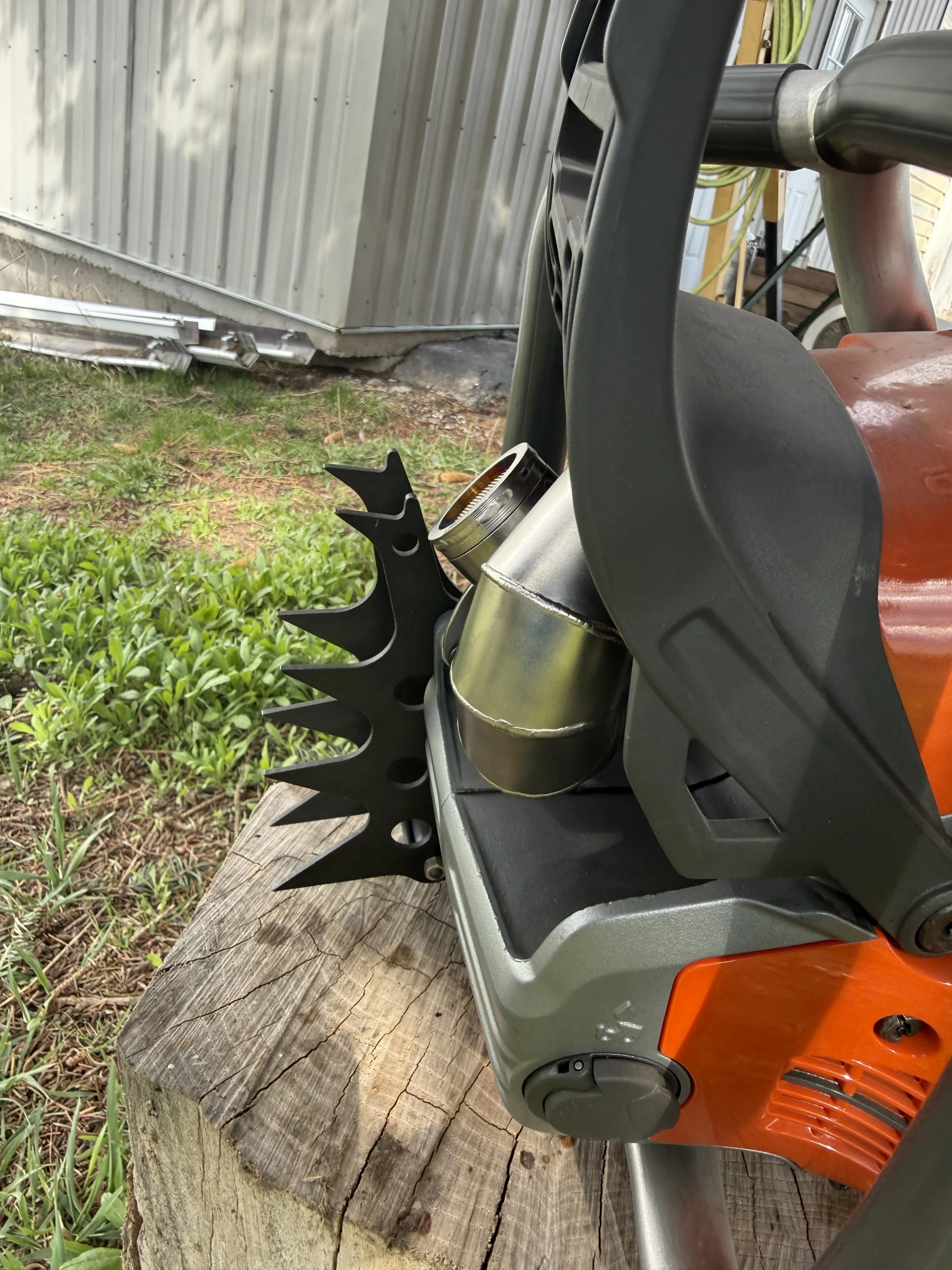 husqvarna chainsaw ported muffler