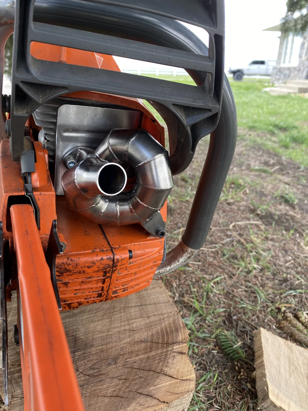 ハペペ Husqvarna 372xp NO TAPER — Chainsawpipes.com Husqvarna stihl and
