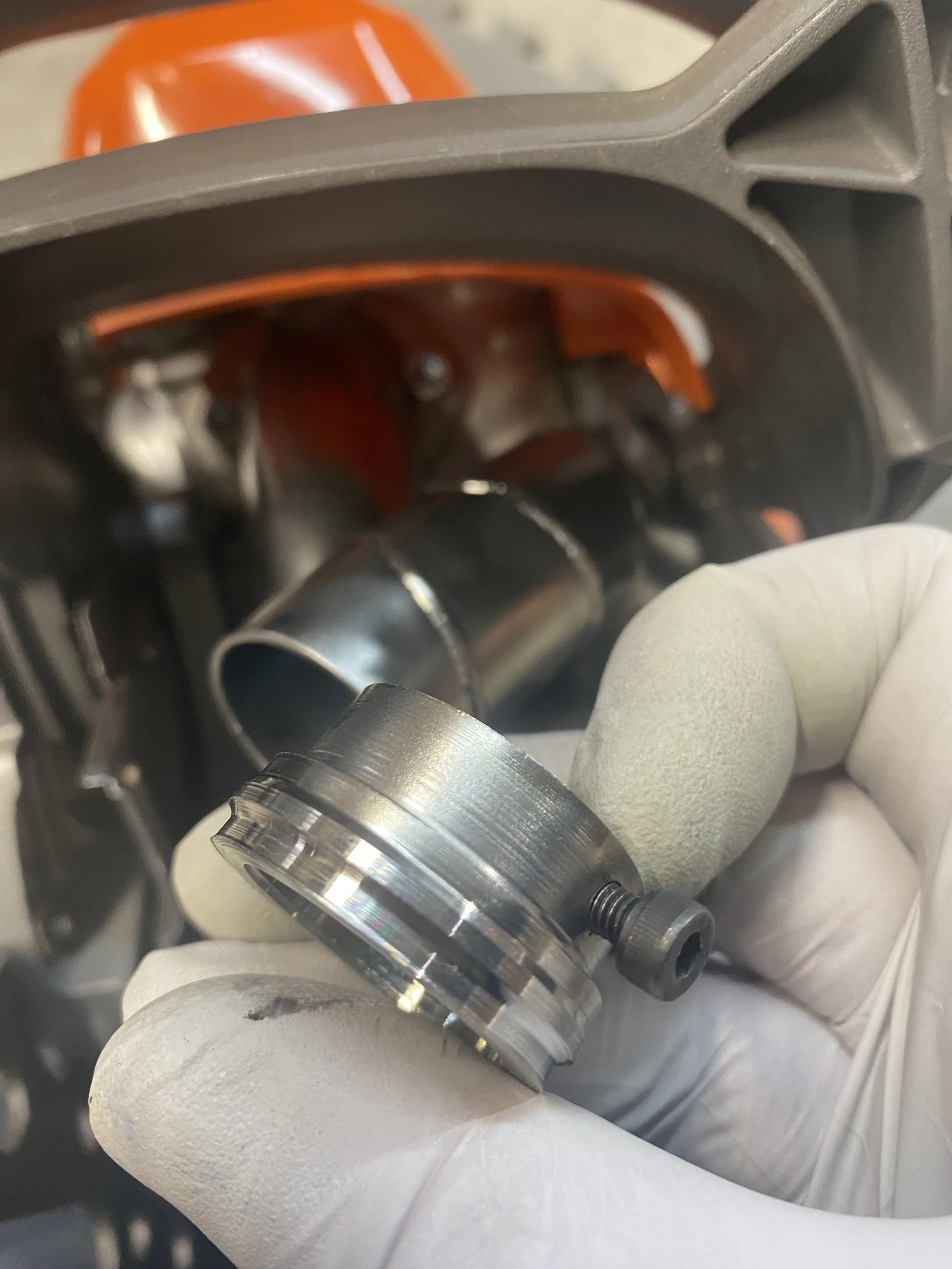 husqvarna muffler mod