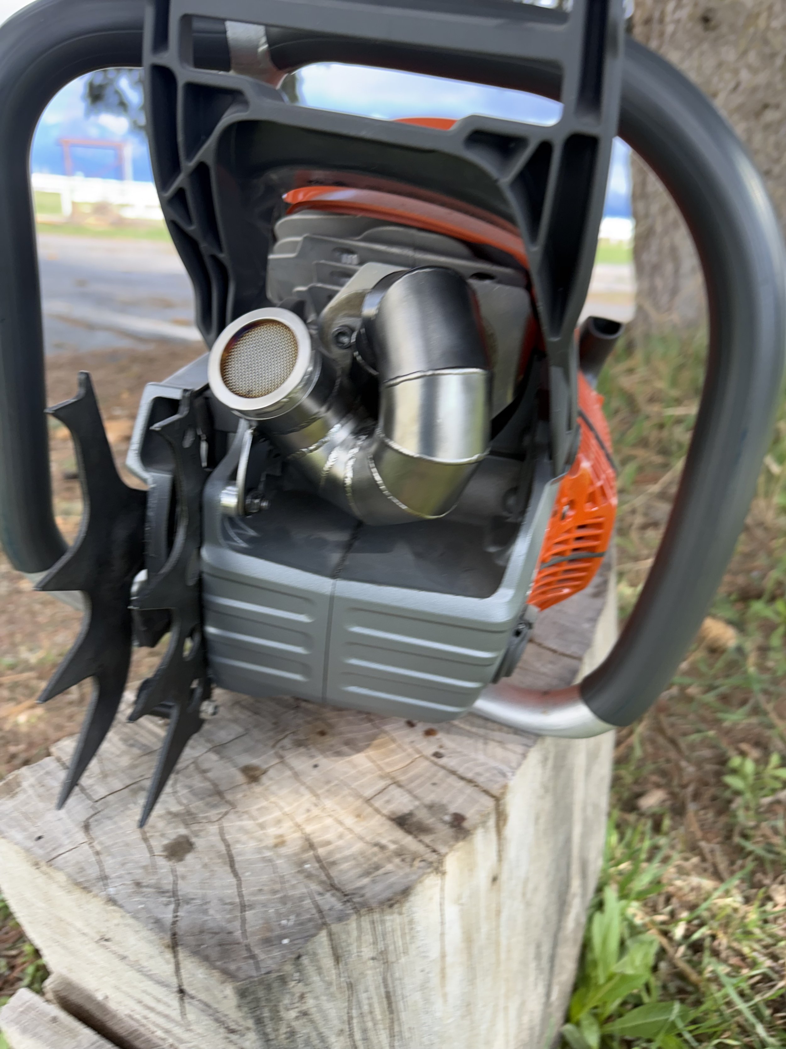 husqvarna 585xp 592xp chainsaw pipe