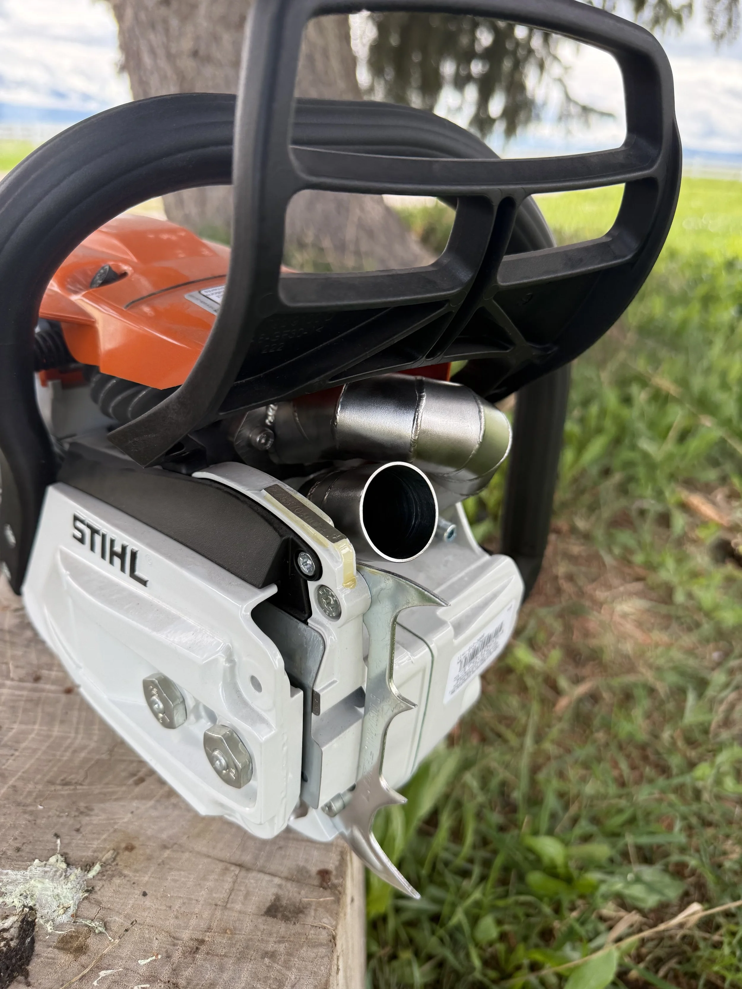 stihl ms 261c pipe