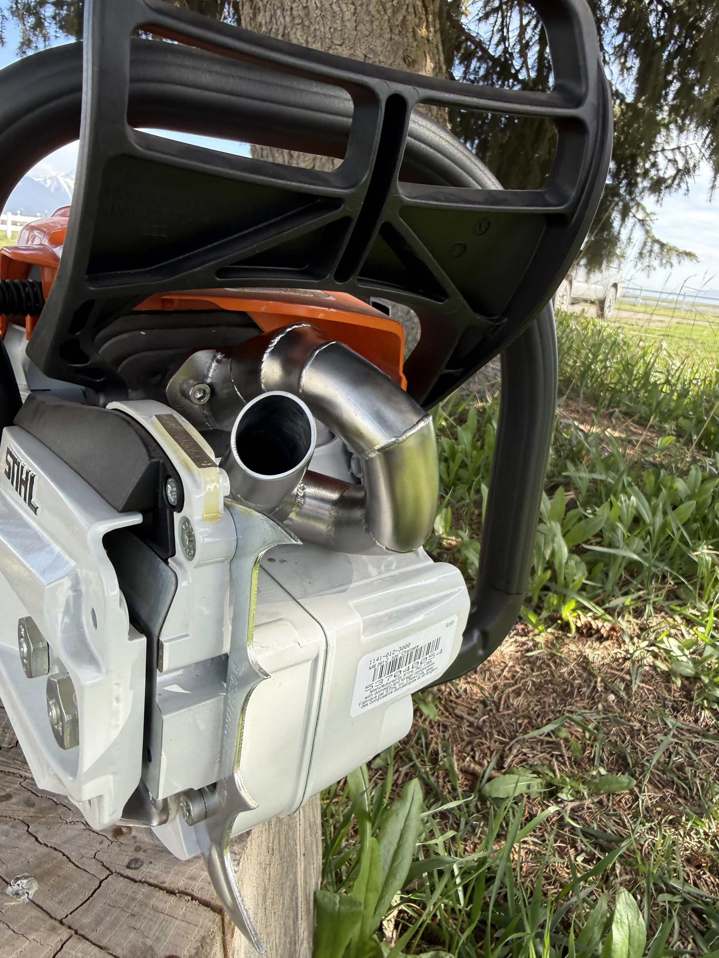 stihl ms 261c ported muffler