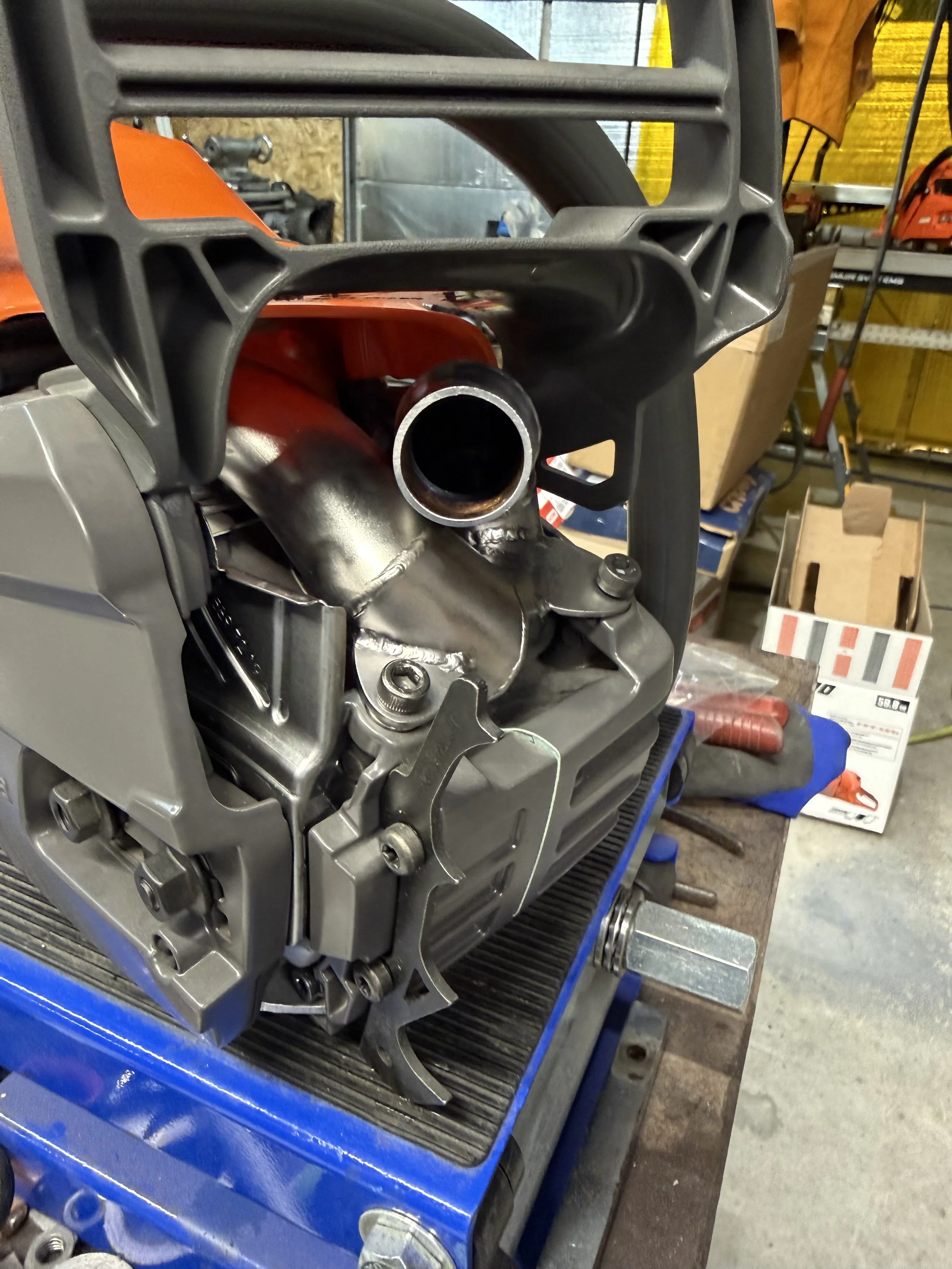 husqvarna 550xp ported