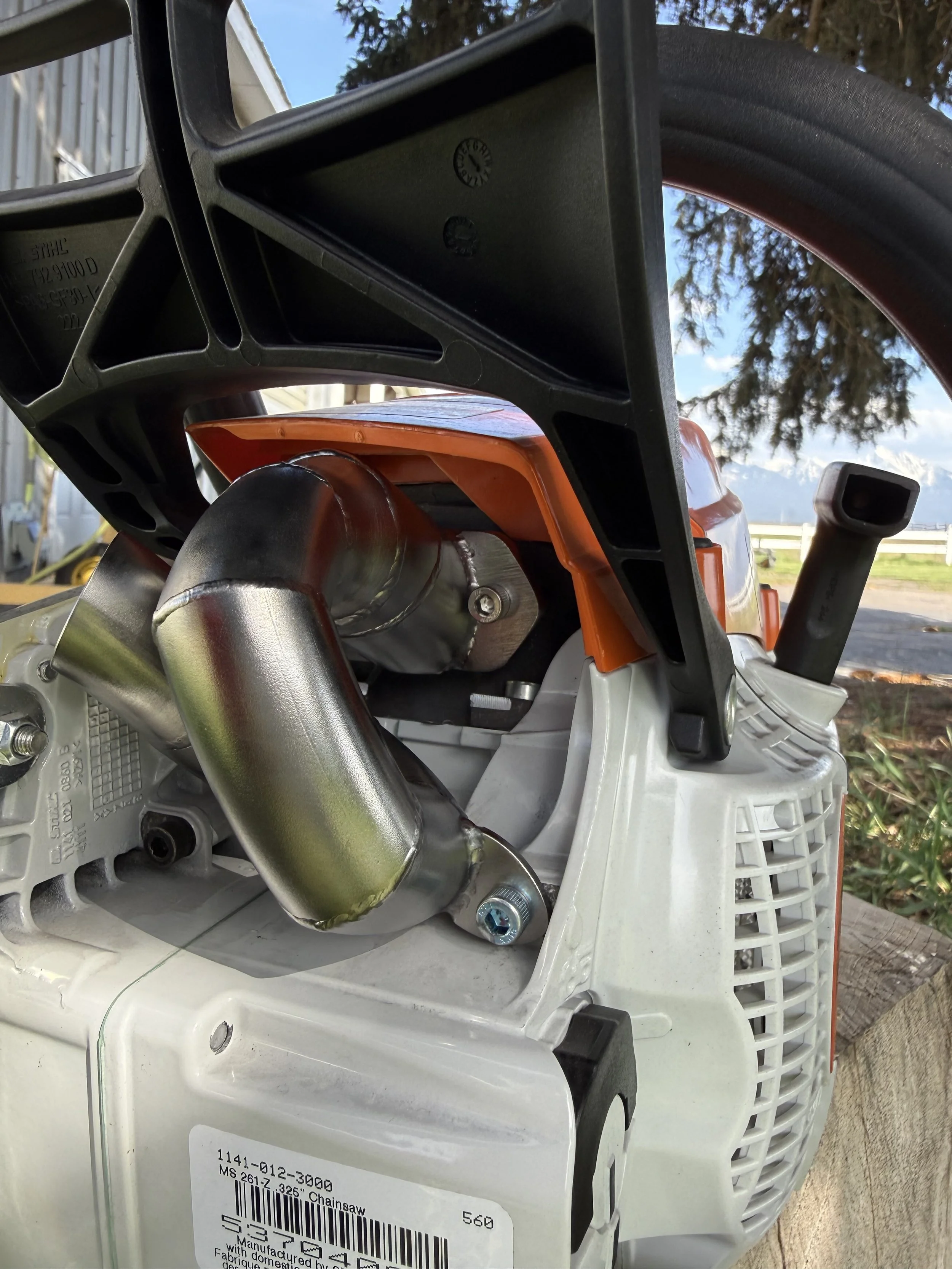 stihl ms 261c pipe
