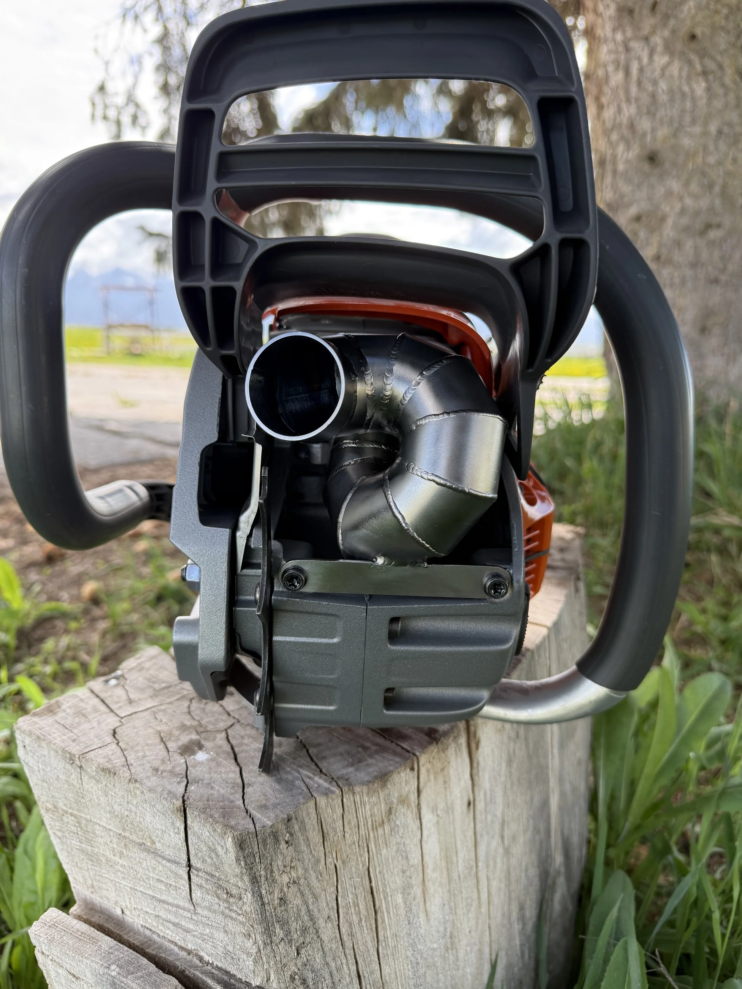 husqvarna 564xp exhaust mod