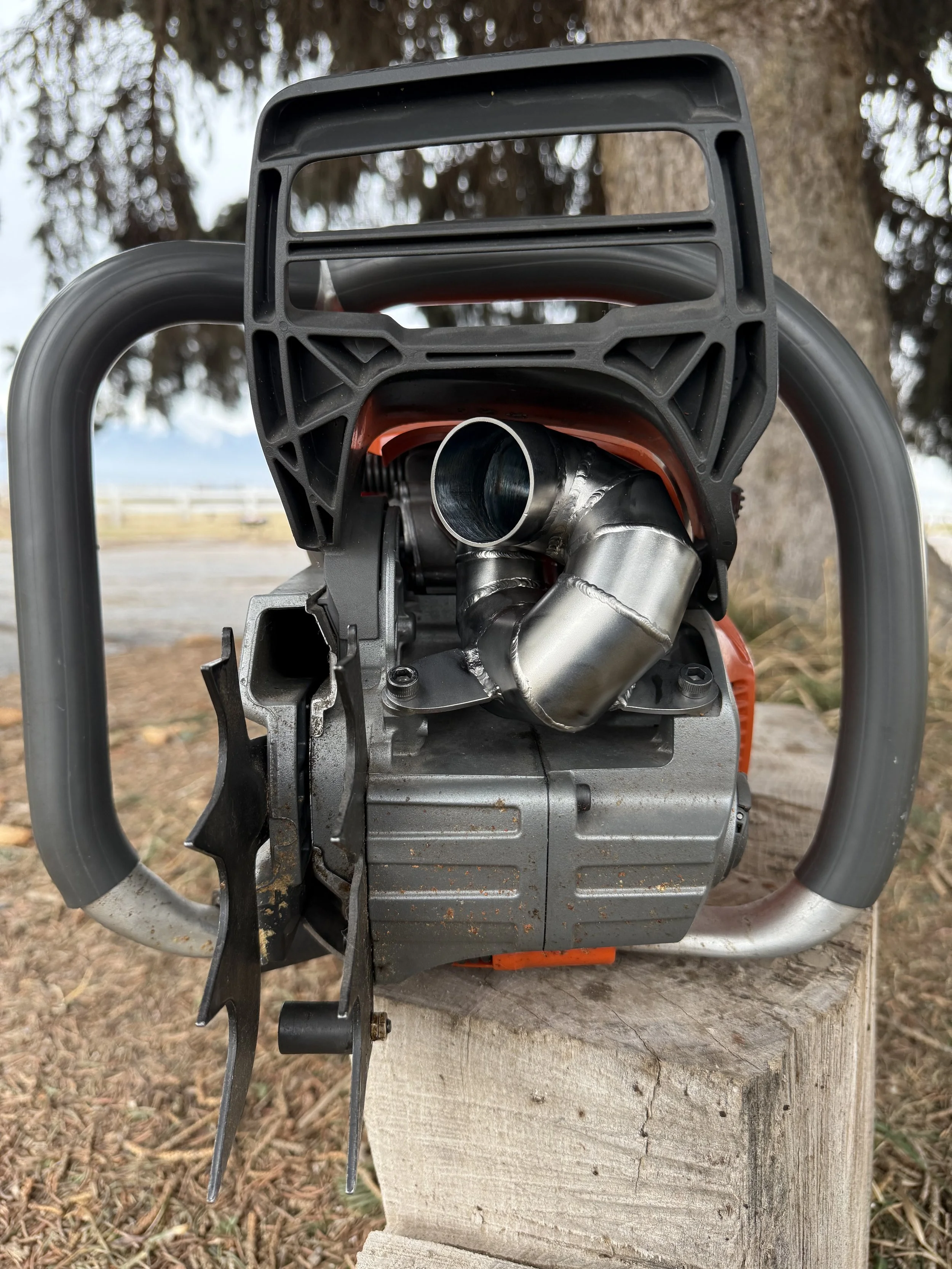 husqvarna 572xp pipe