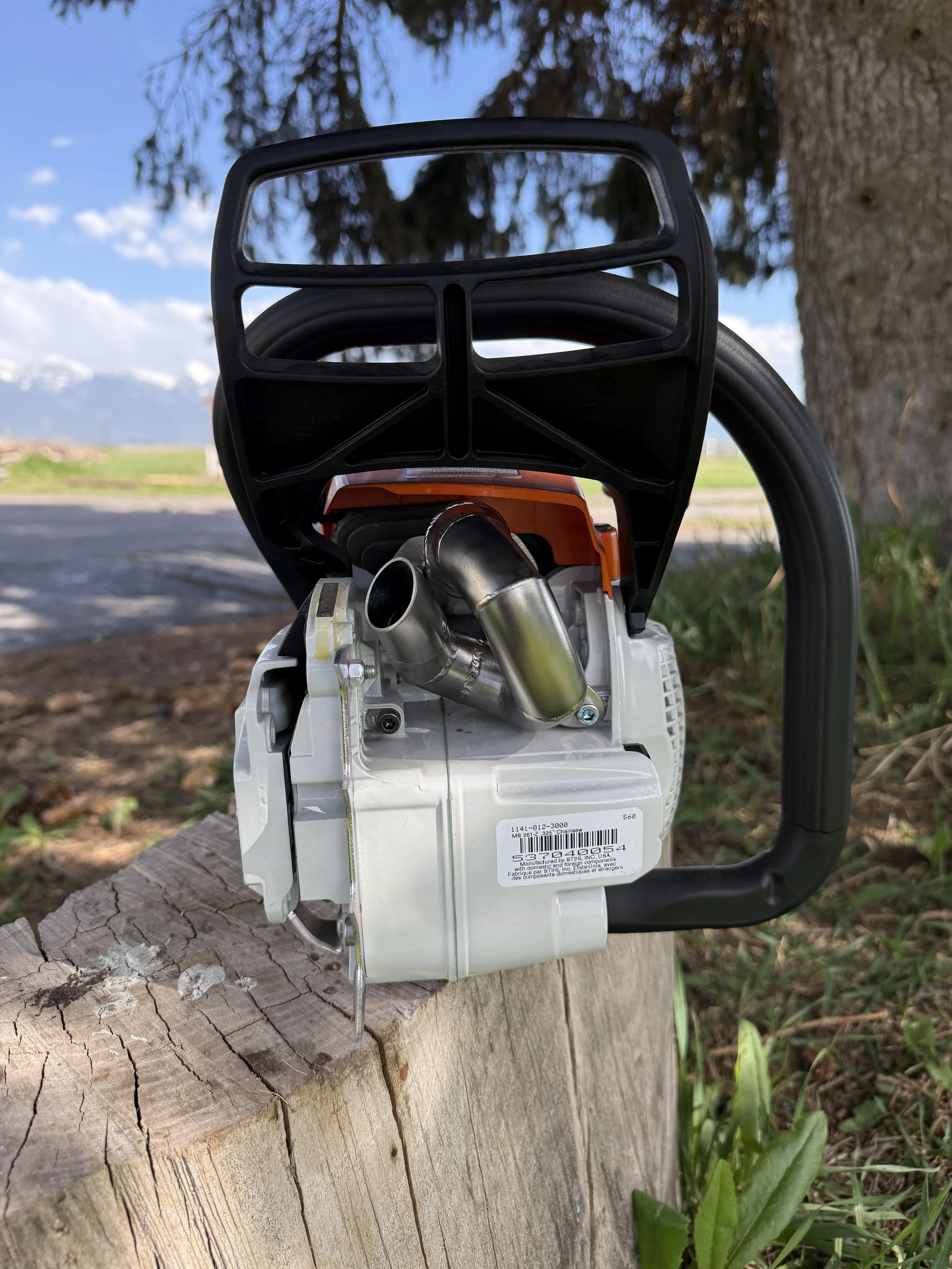 stihl ms 261c pipe