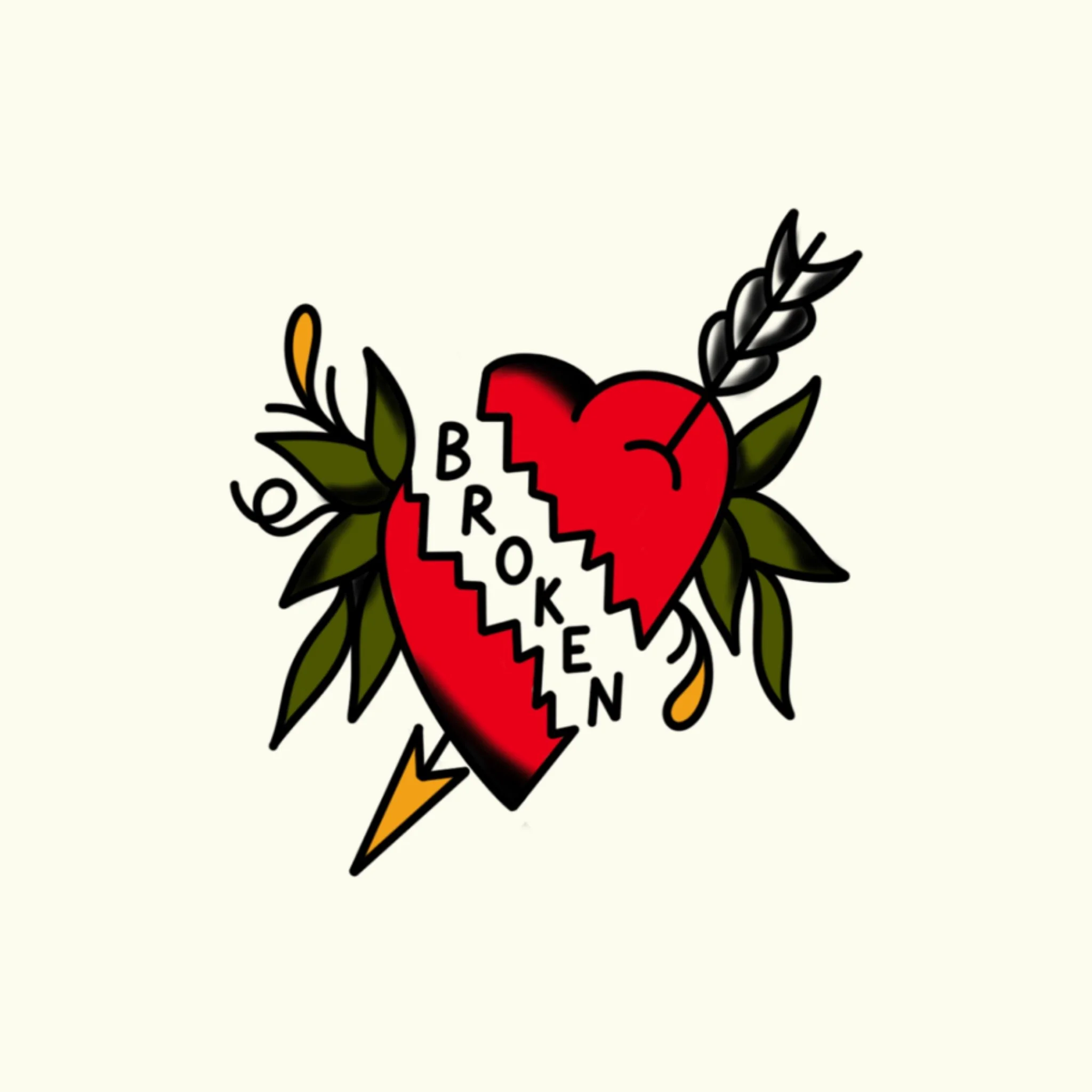 Broken Heart Color Flash