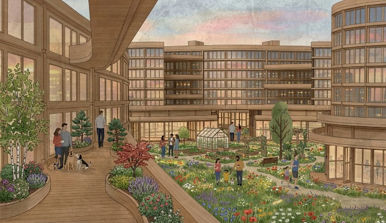 MASS TIMBER HOUSING VIGNETTE