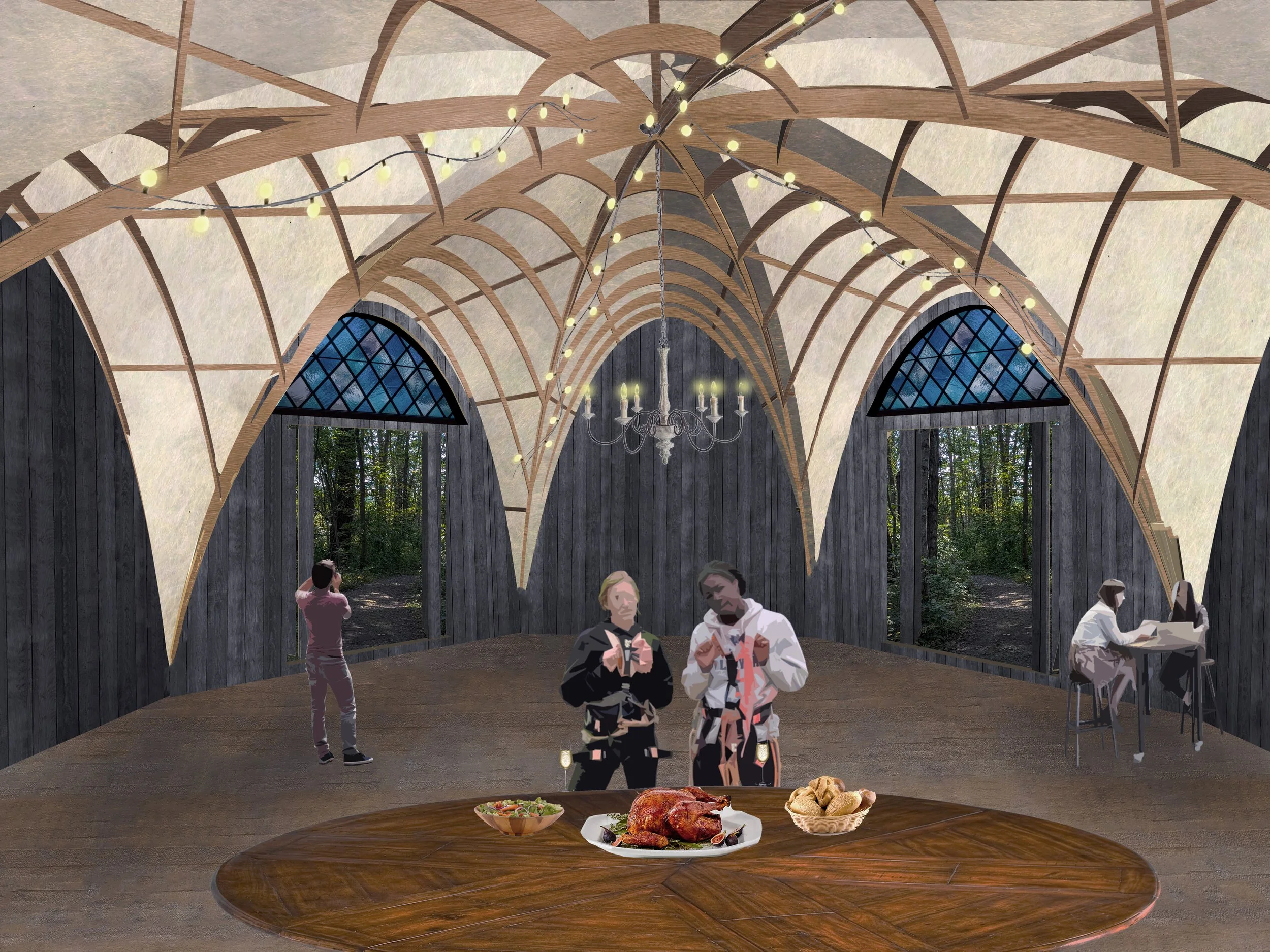 COMMUNAL BARN VIGNETTE