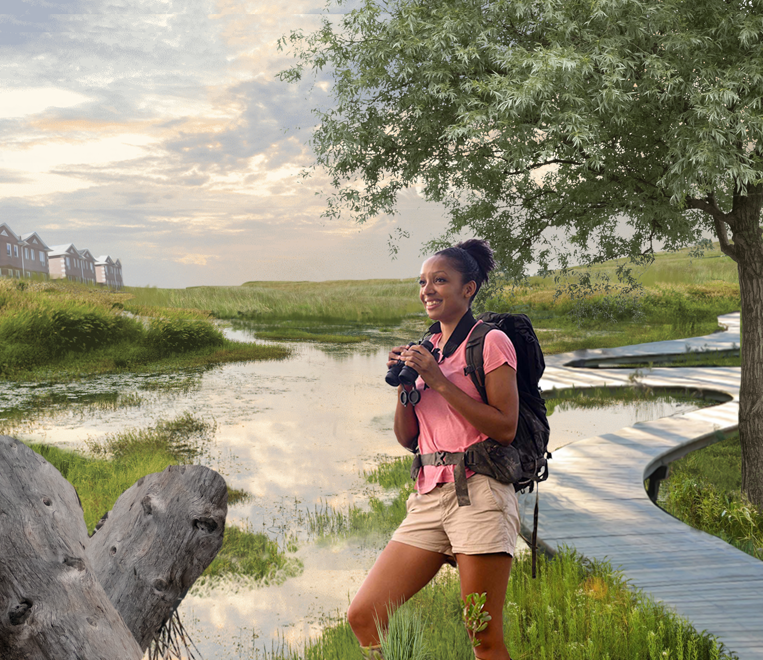 DAYLIT SPRING CREEK VIGNETTE