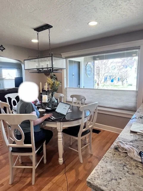 dining room - before