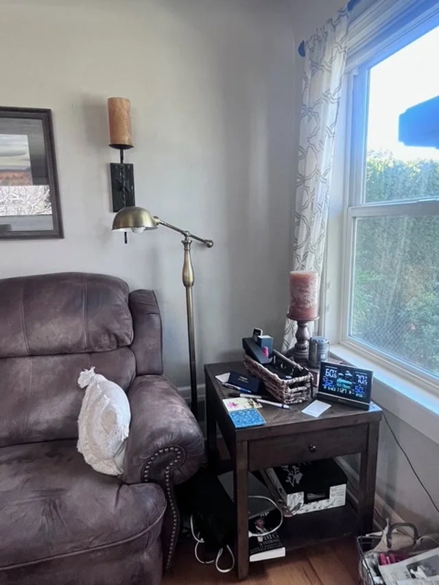 Husbands corner - before