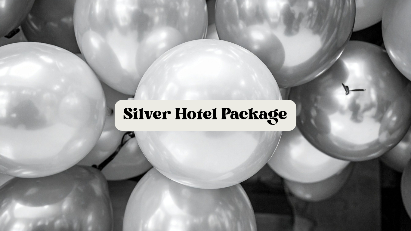 Silver Hotel Decor Package