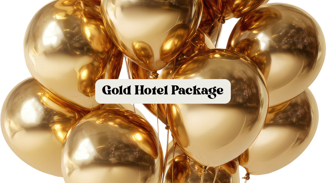 Gold Hotel Decor Package