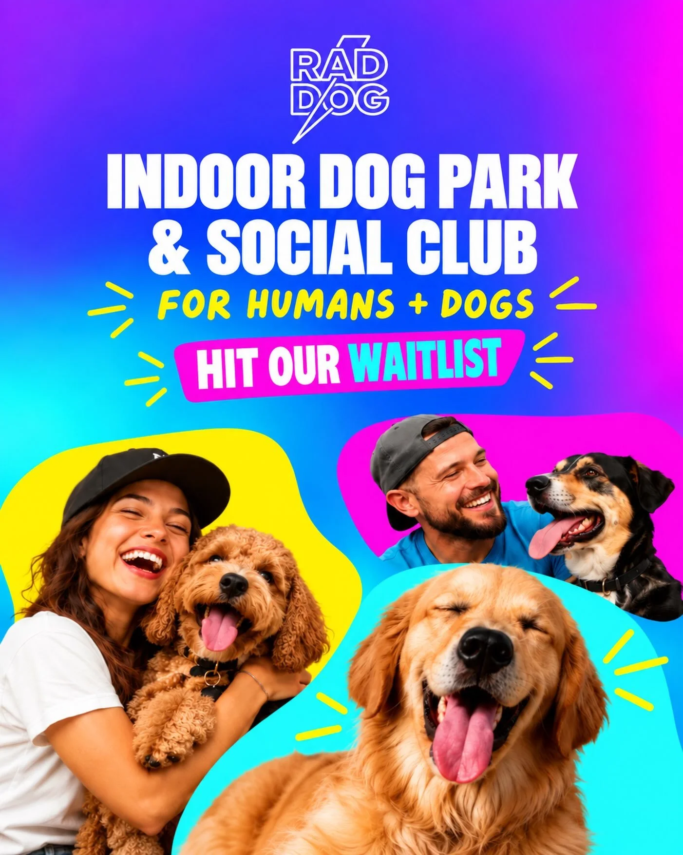 Building the dog-friendliest place in Phoenix ⚡️🦴

Hit our waitlist and follow along on our journey, dog lovers. We&rsquo;re coming for you! 

#phoenixdogs #indoordogpark #dogsofphoenix #scottsdaledogs #linkinbio