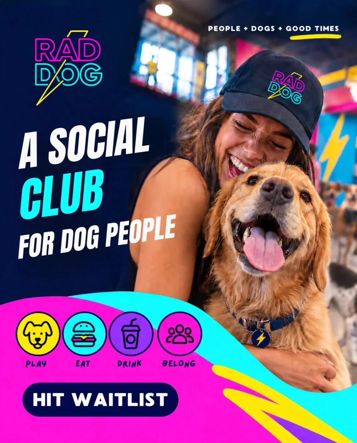 It makes two to make a thing go right 🎶 

We&rsquo;re bringing the dog-friendliest social playground to life right here in Phoenix. 

Your club. Your dog. Your happy place. 

Don&rsquo;t sleep on hitting the waitlist. Almost 600 dog people have alre